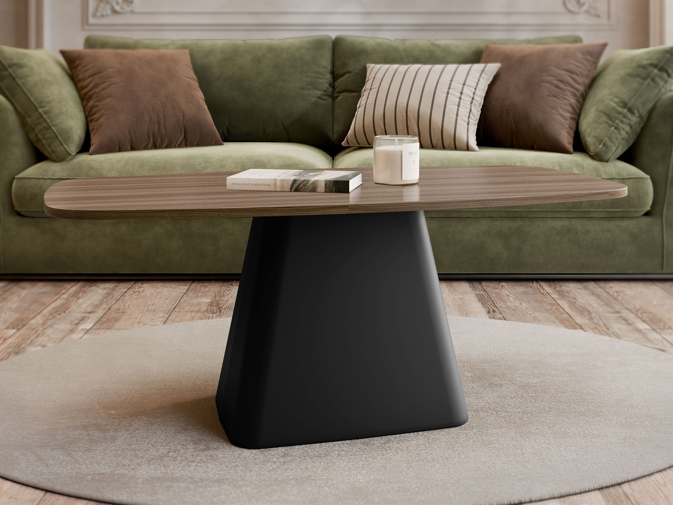 Coffee table Oswego 158 (Walnut)