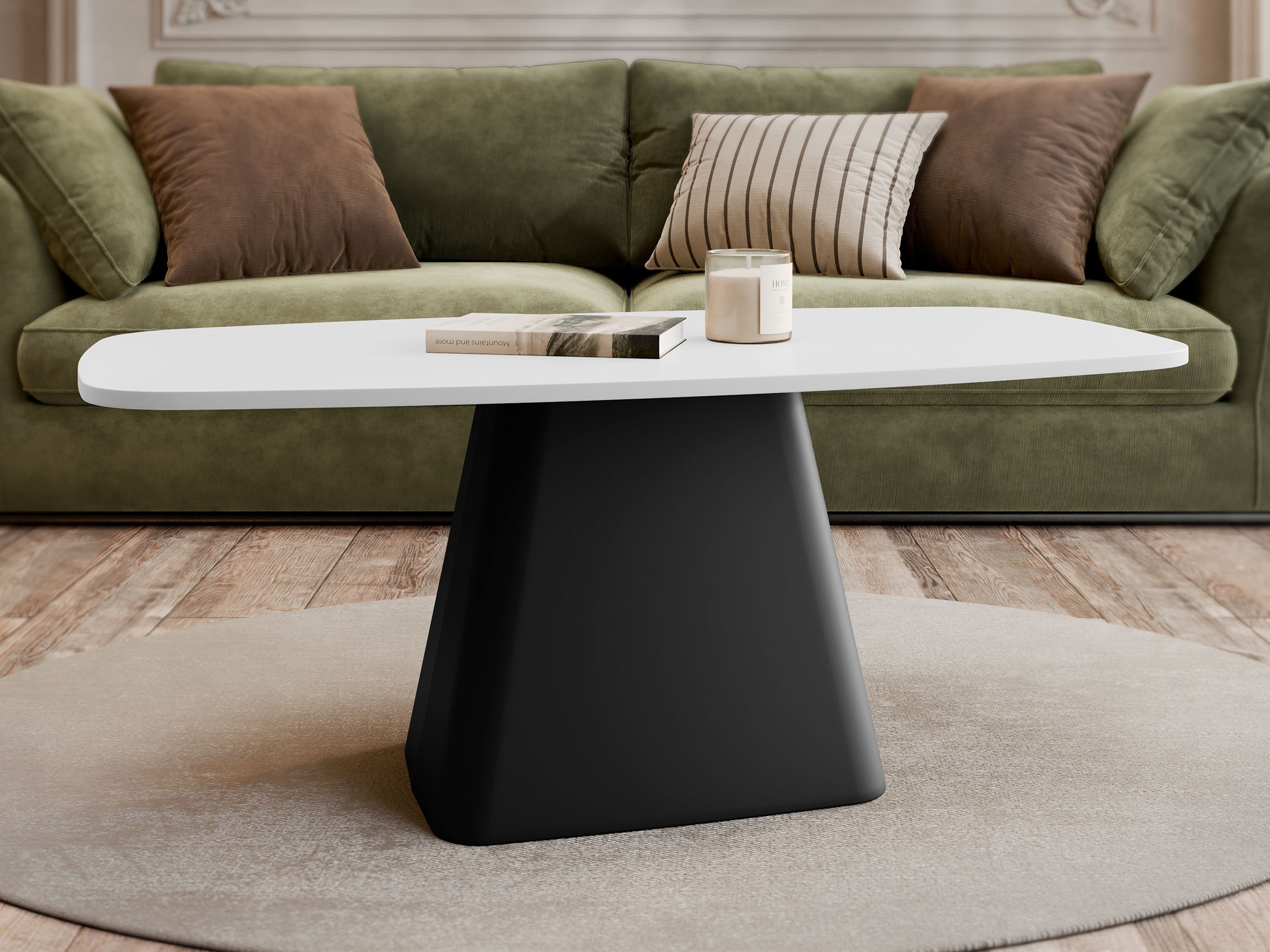 Coffee table Oswego 158 (White)