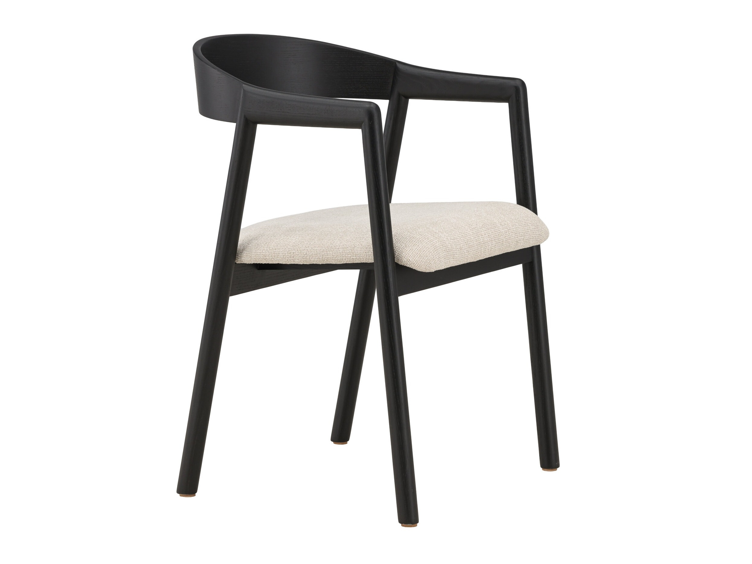 Chair Dallas 4939 (Black + Beige)