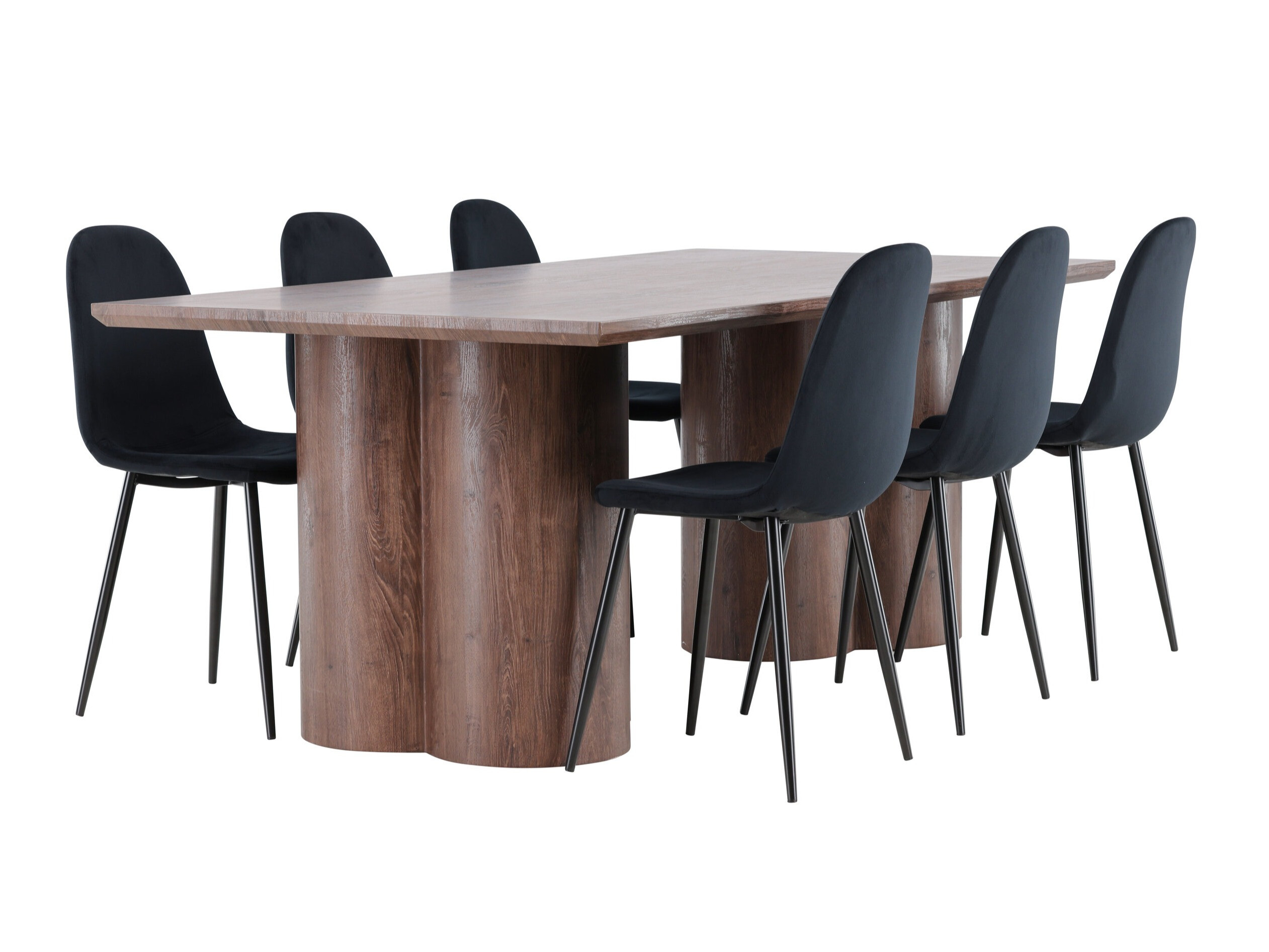 Dining set Dallas 4959 (Black)