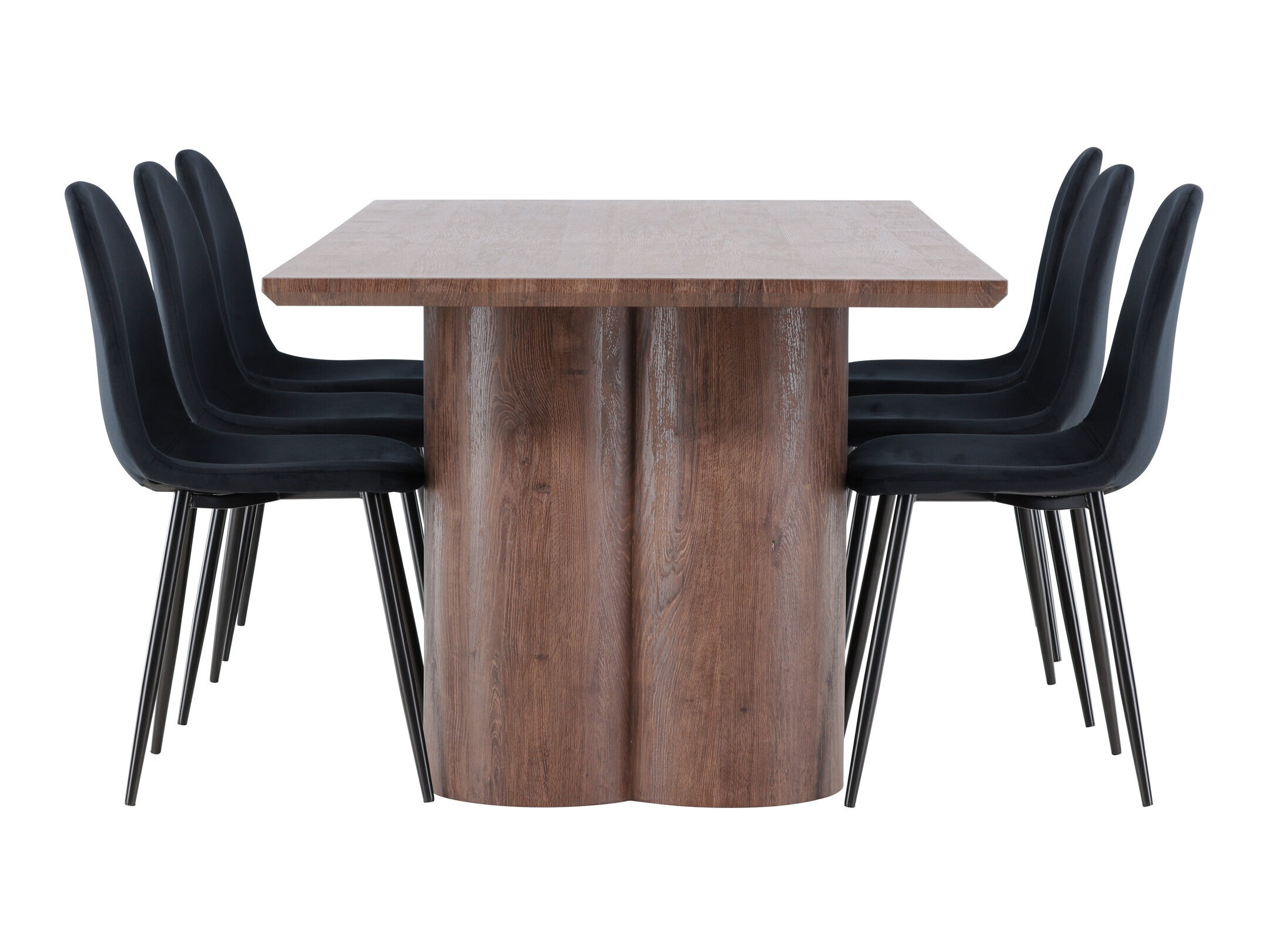 Dining set Dallas 4959 (Black)