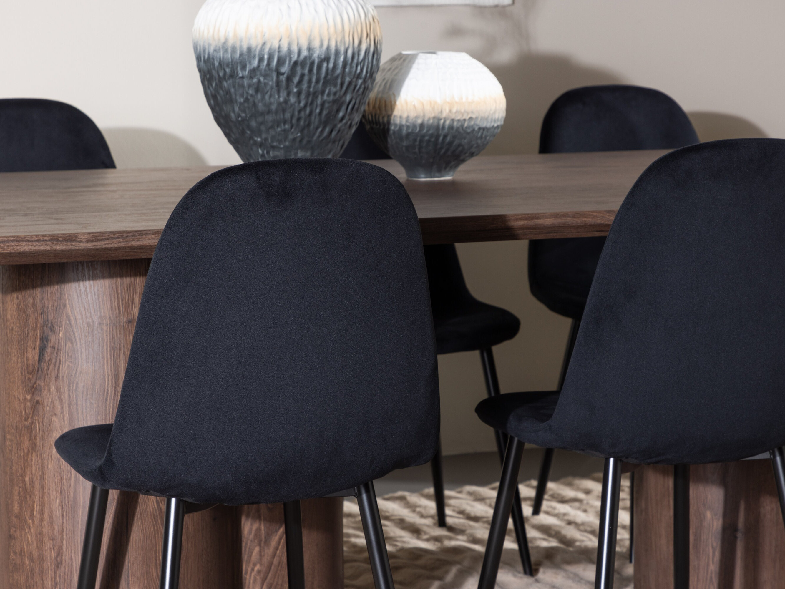 Dining set Dallas 4959 (Black)