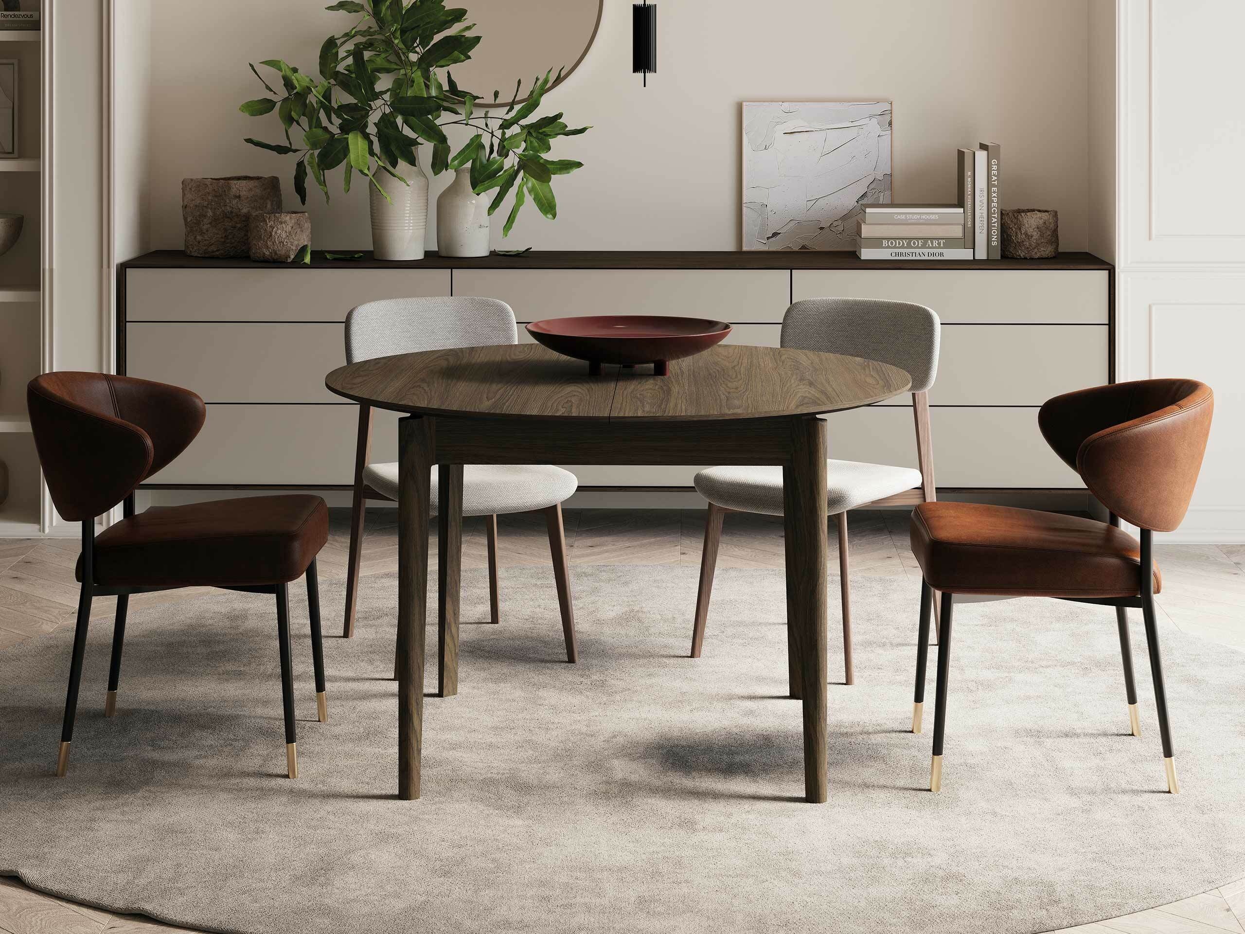 Table Fresno 180 (Dark oak)