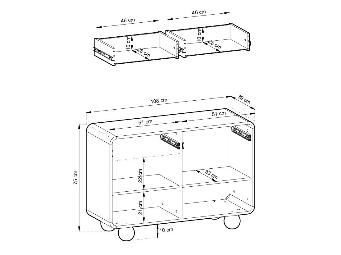 Chest of drawers Vendori 103