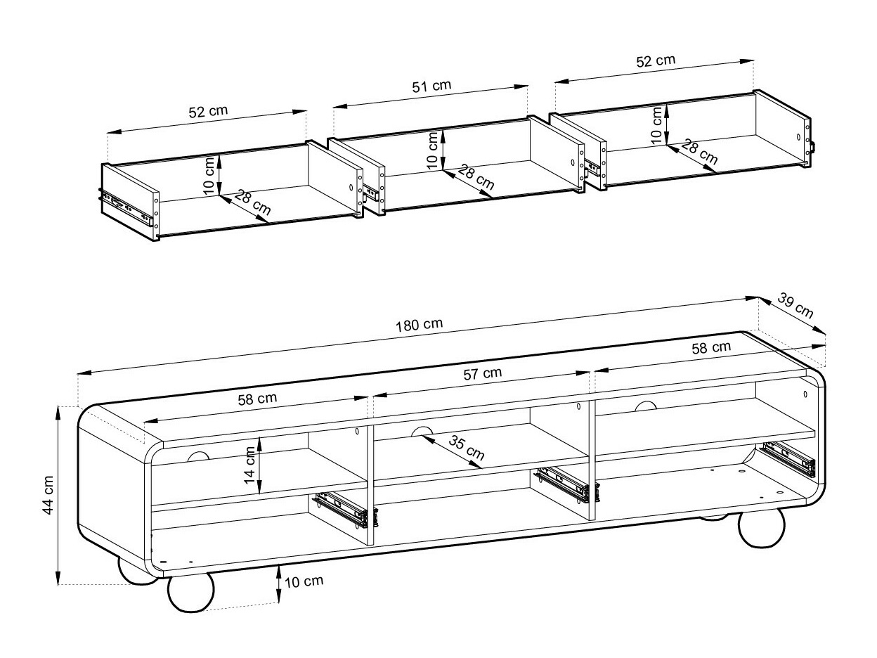 TV stand Vendori 101