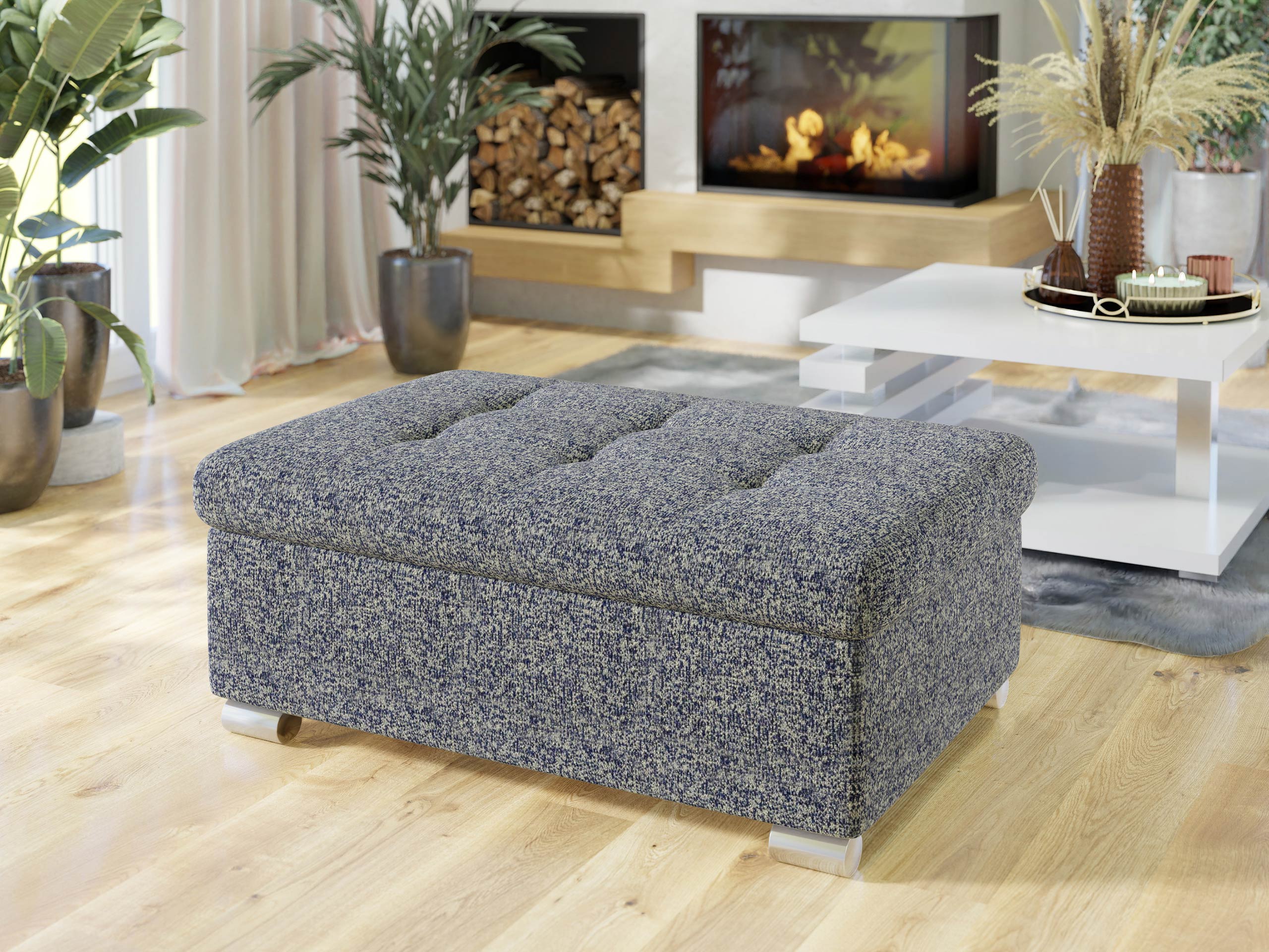 Upholstered bench Comfivo Gemma I (Corbett 78)
