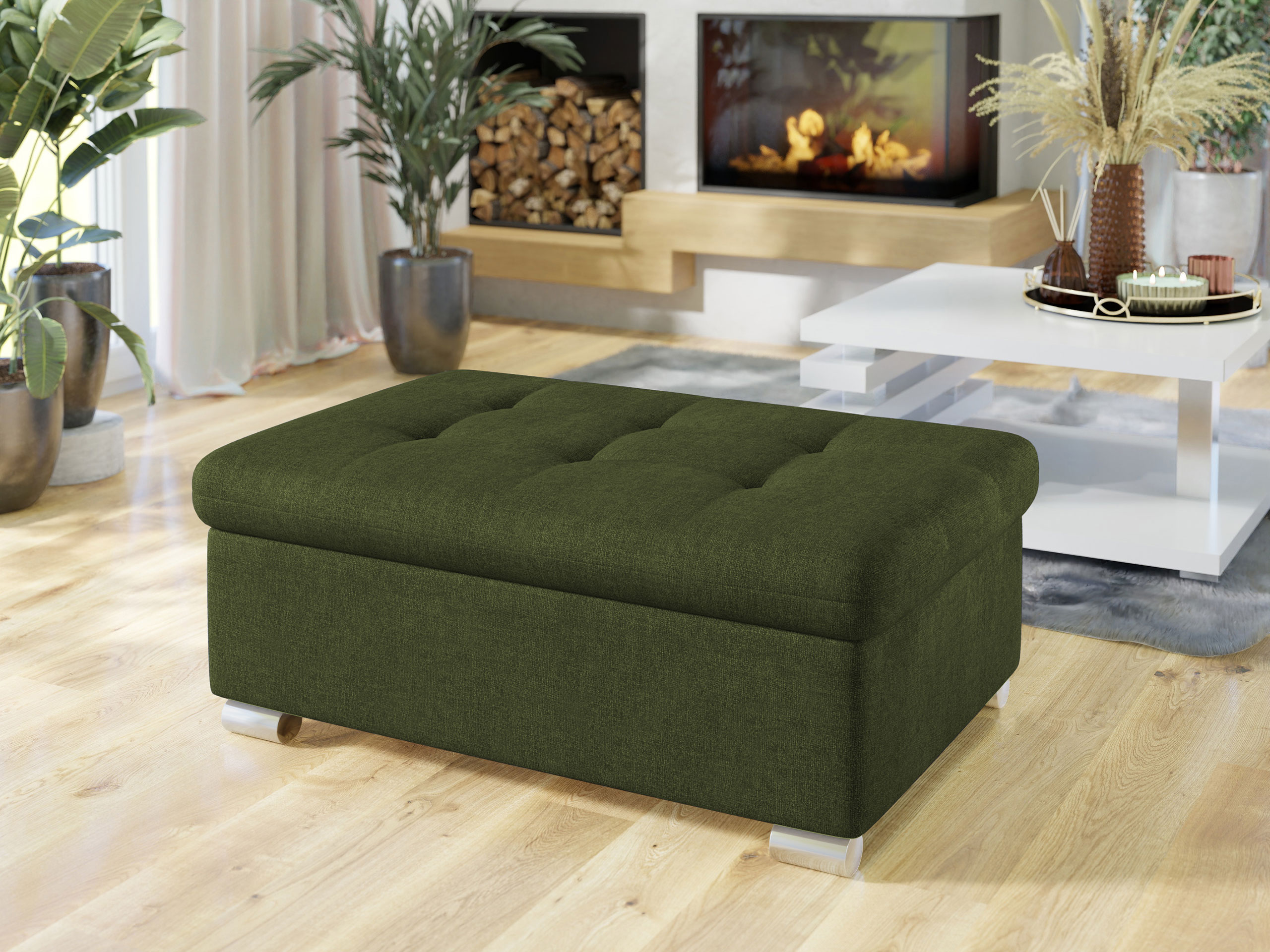 Upholstered bench Comfivo Gemma I (Maya 07)