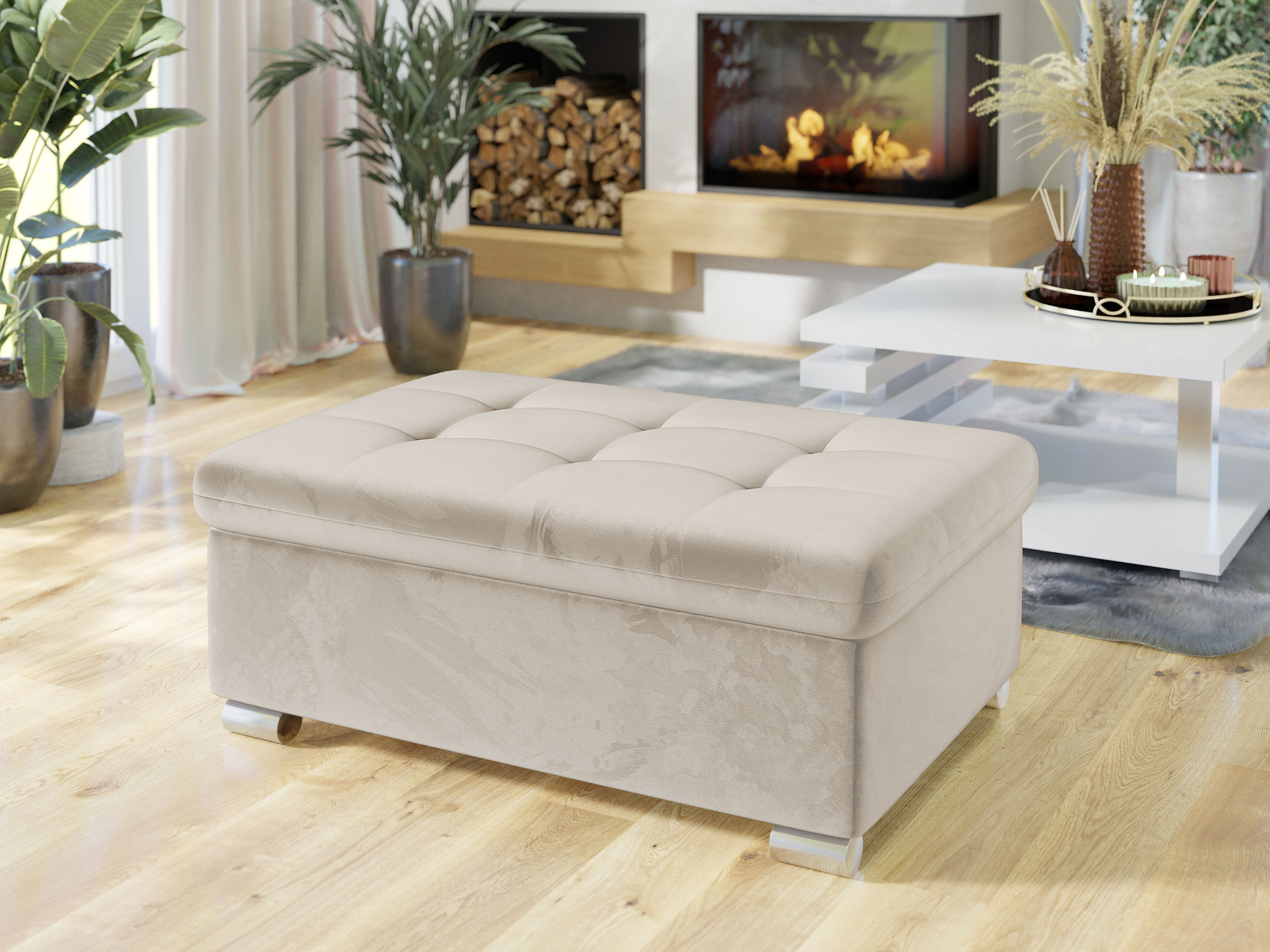 Upholstered bench Comfivo Gemma I (Piano 02)