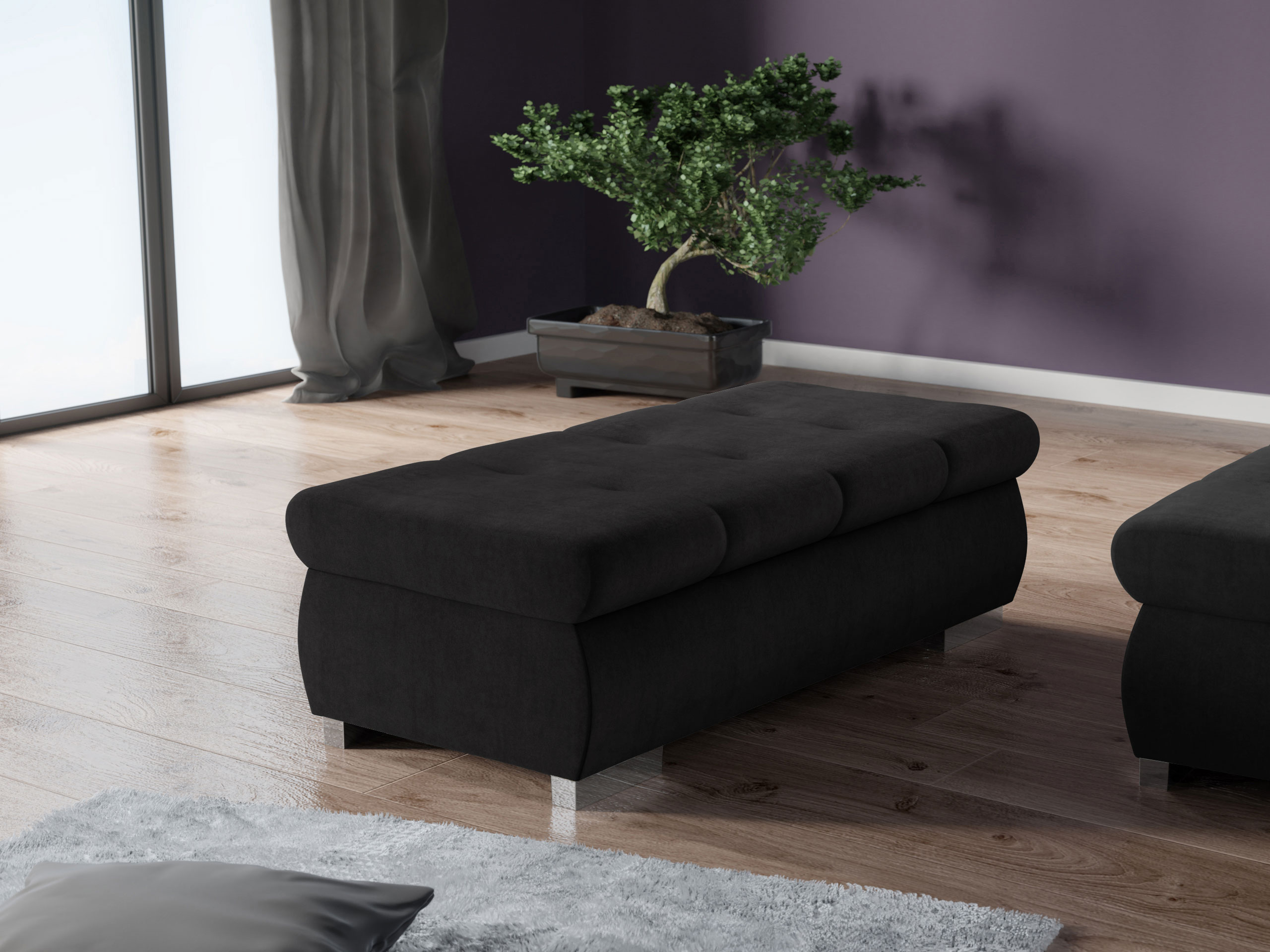 Upholstered bench Comfivo Nitor I (Piano 17)