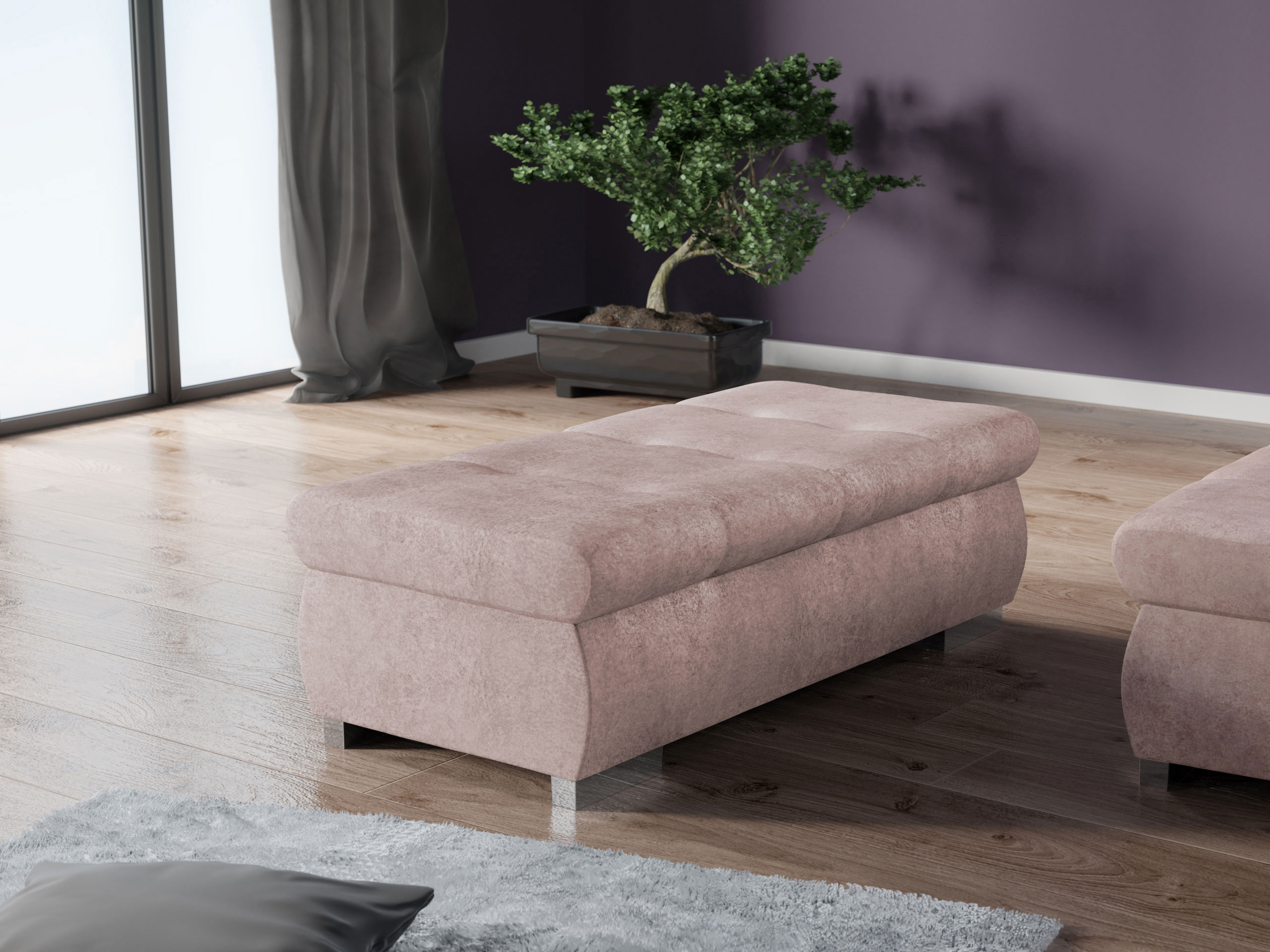 Upholstered bench Comfivo Nitor I (Zoya 03)