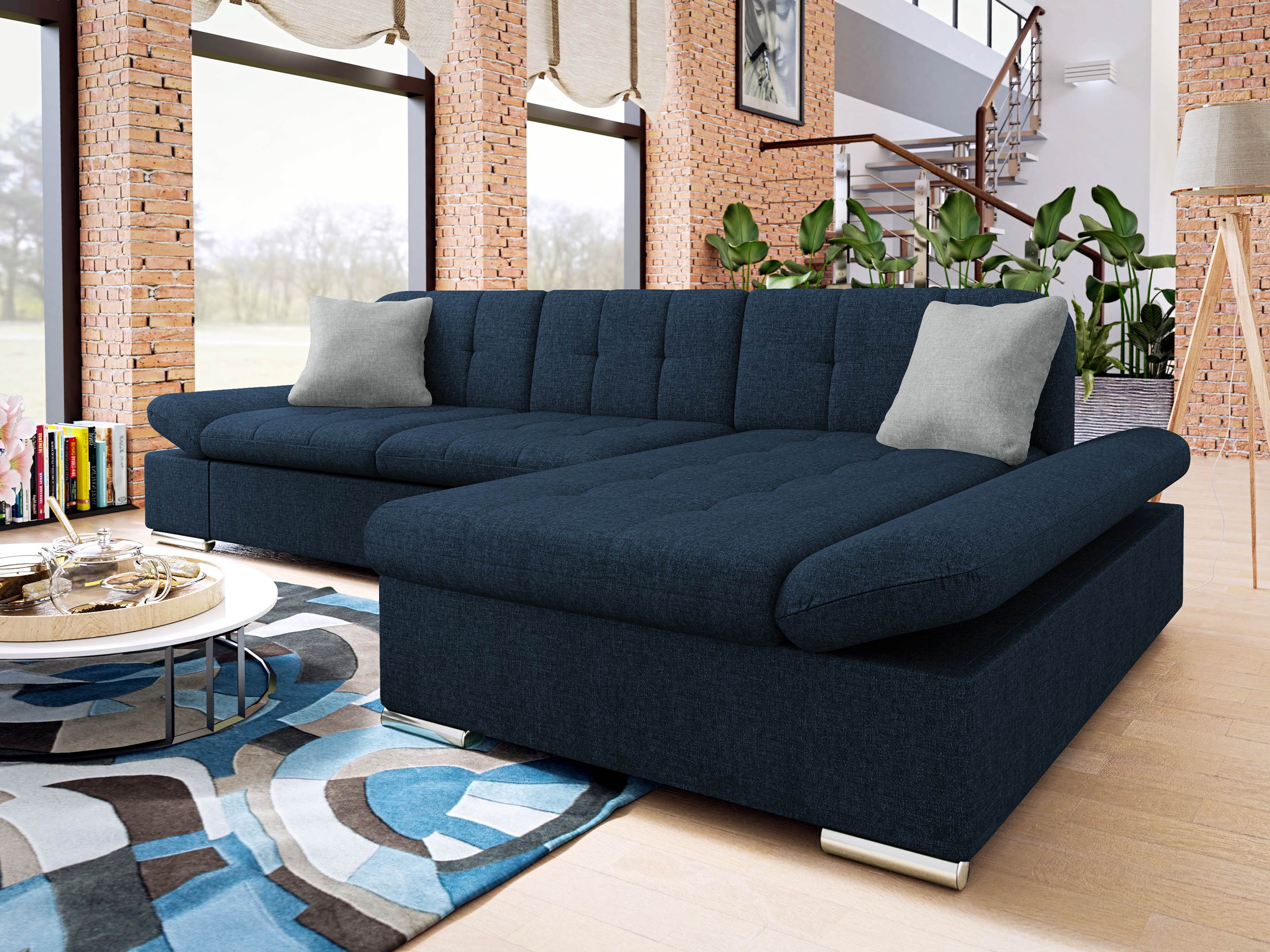 Corner sofa Comfivo Sanitas II (Maya 09 + Maya 20)