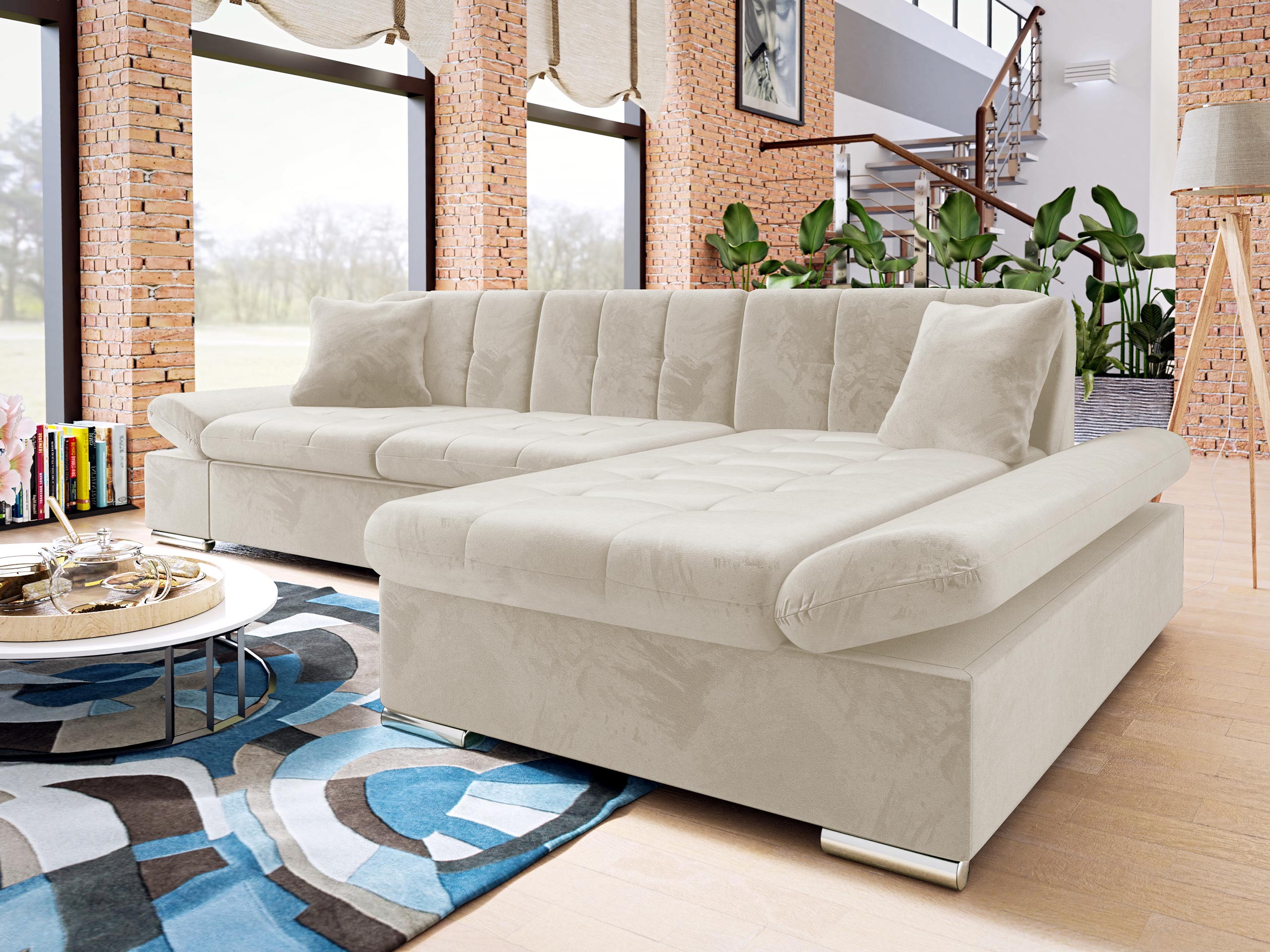 Corner sofa Comfivo Sanitas II (Piano 02)