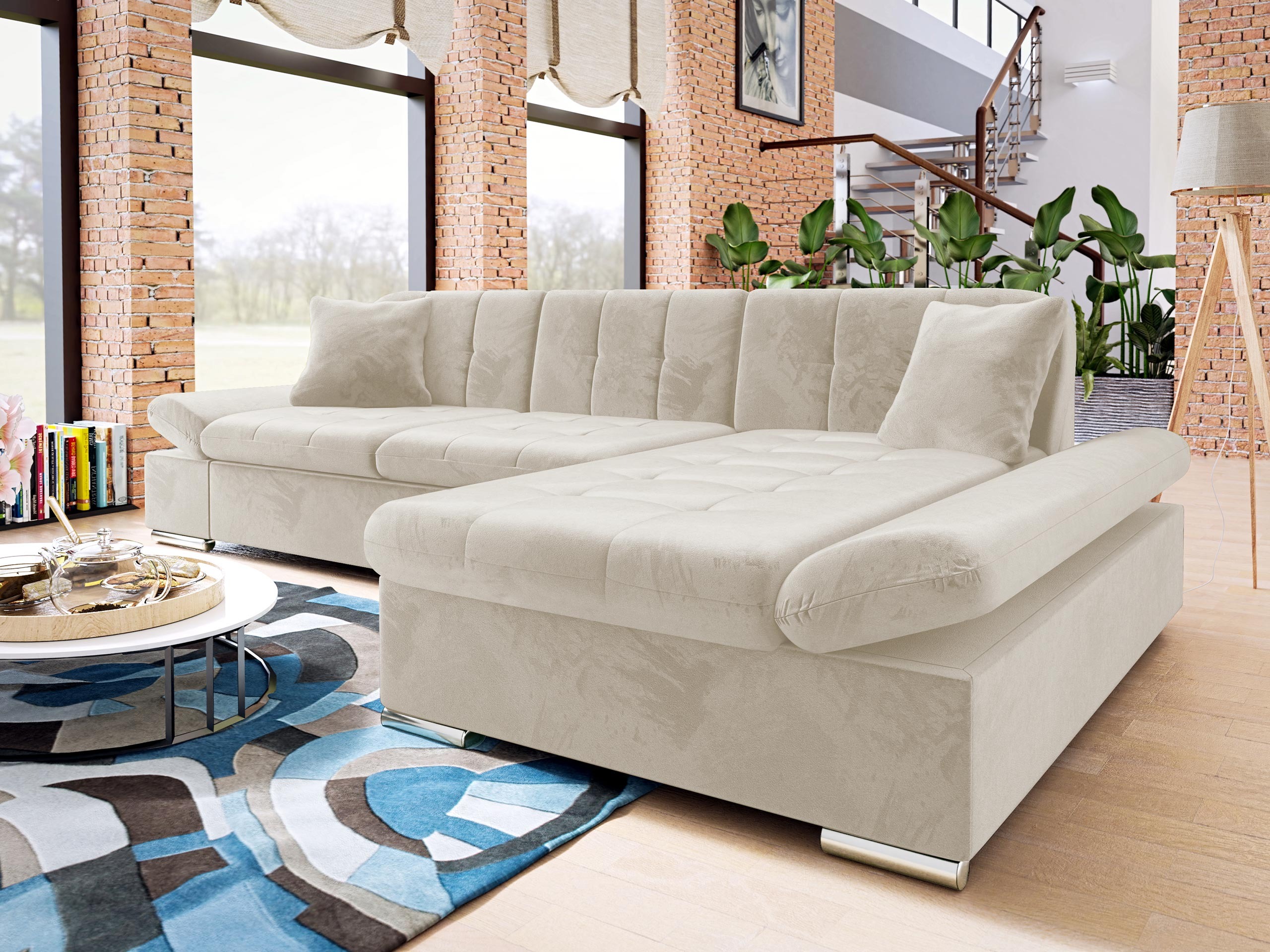 Corner sofa Comfivo Serenitas (Piano 02)