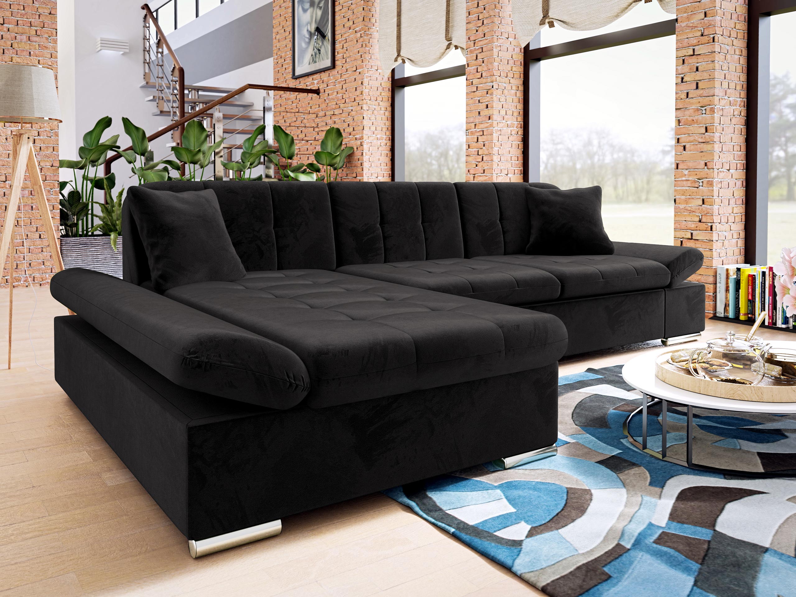 Corner sofa Comfivo Serenitas (Piano 17)