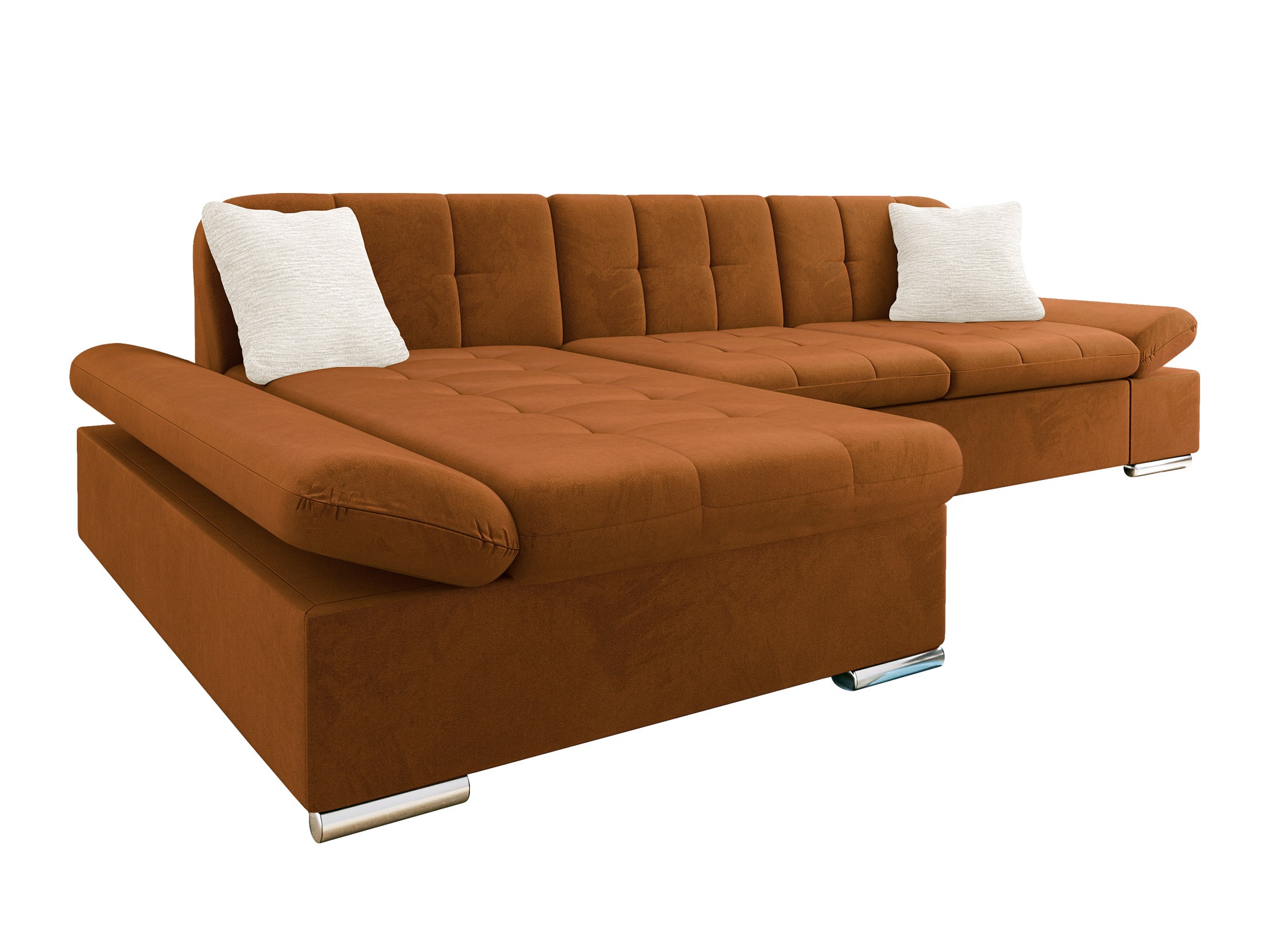 Corner sofa Comfivo Serenitas (Piano 21 + Mokka 03)