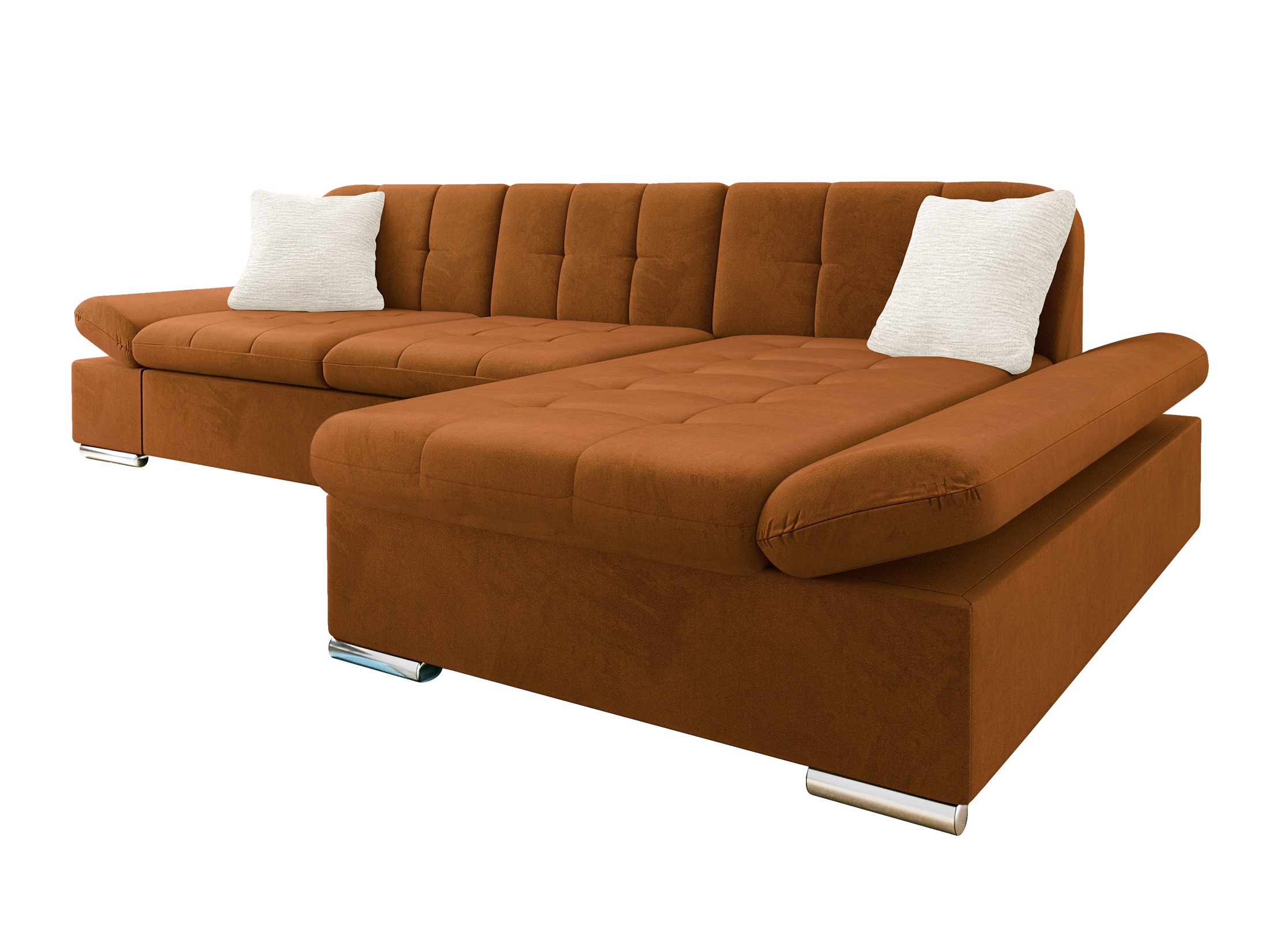 Corner sofa Comfivo Serenitas (Piano 21 + Mokka 03)