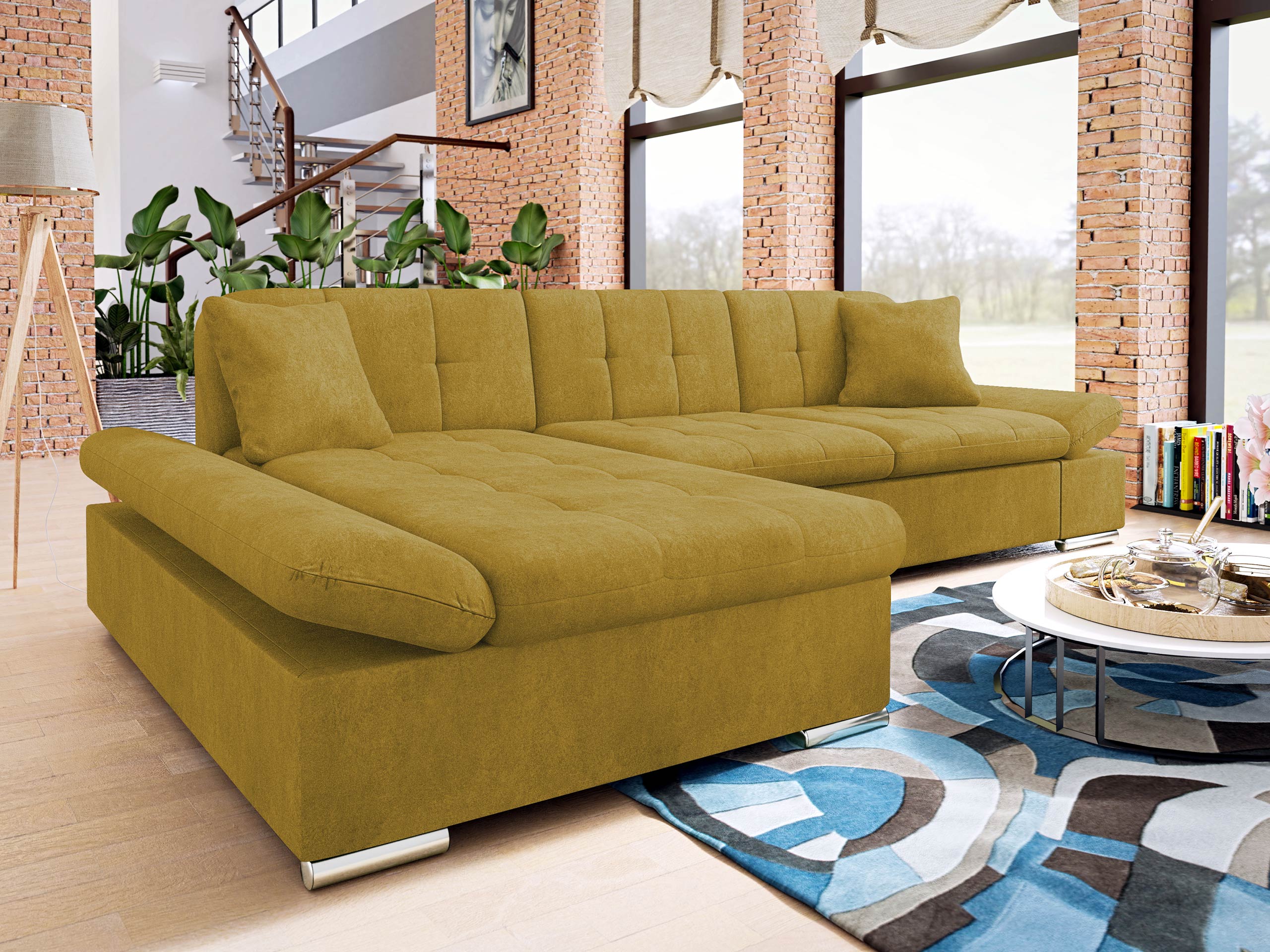 Corner sofa Comfivo Serenitas (Zoya 13)