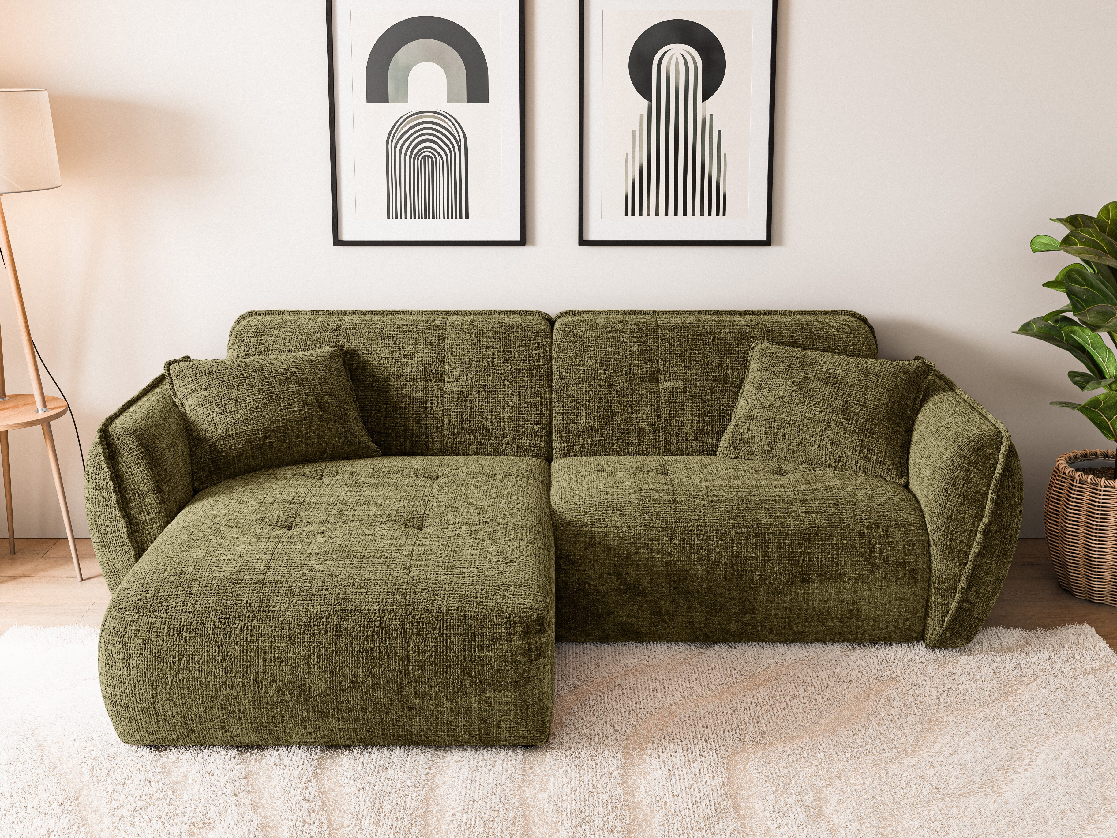 Corner sofa Rocklin 128 (Cremona 38)