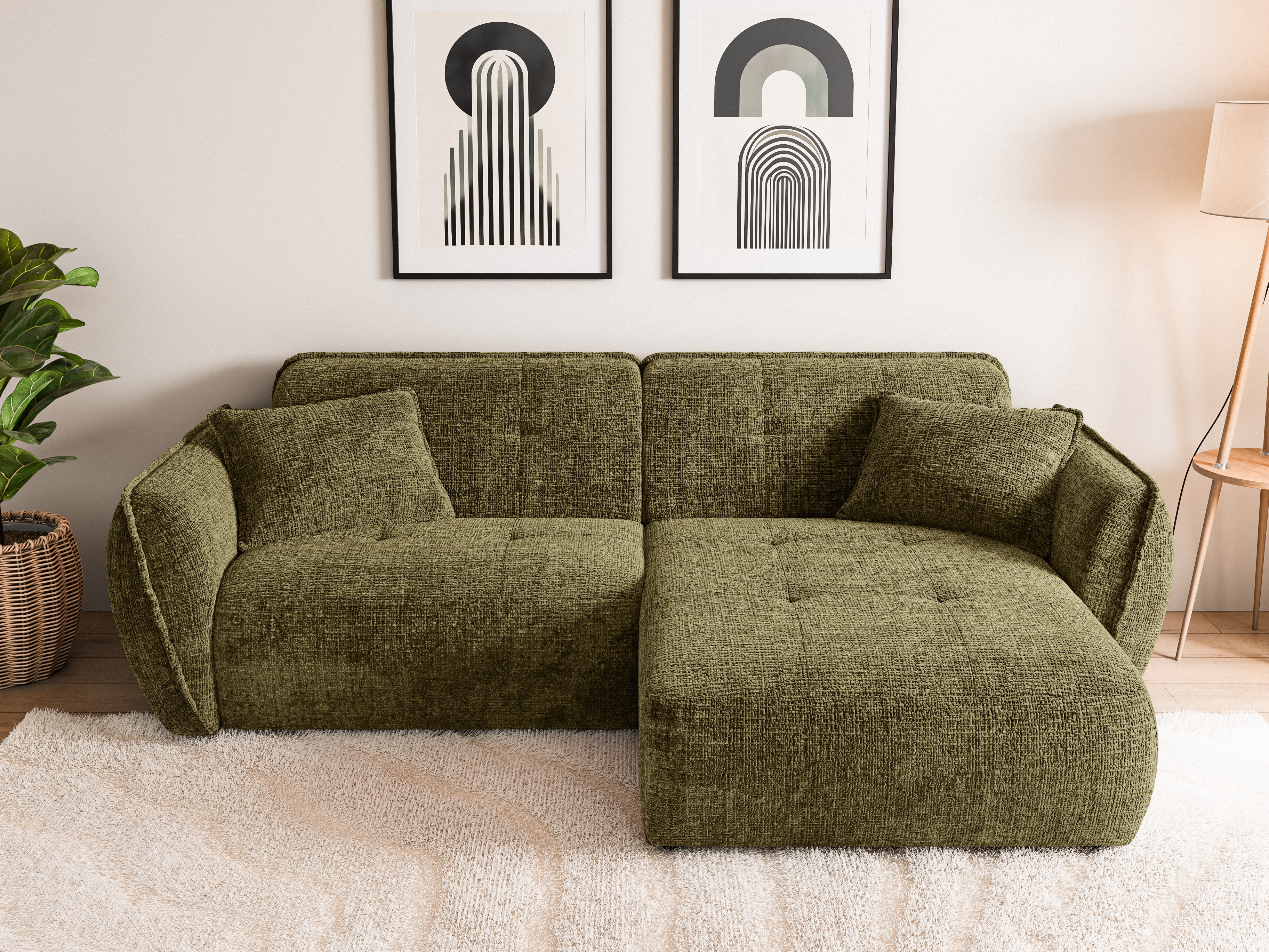 Corner sofa Rocklin 128 (Cremona 38)