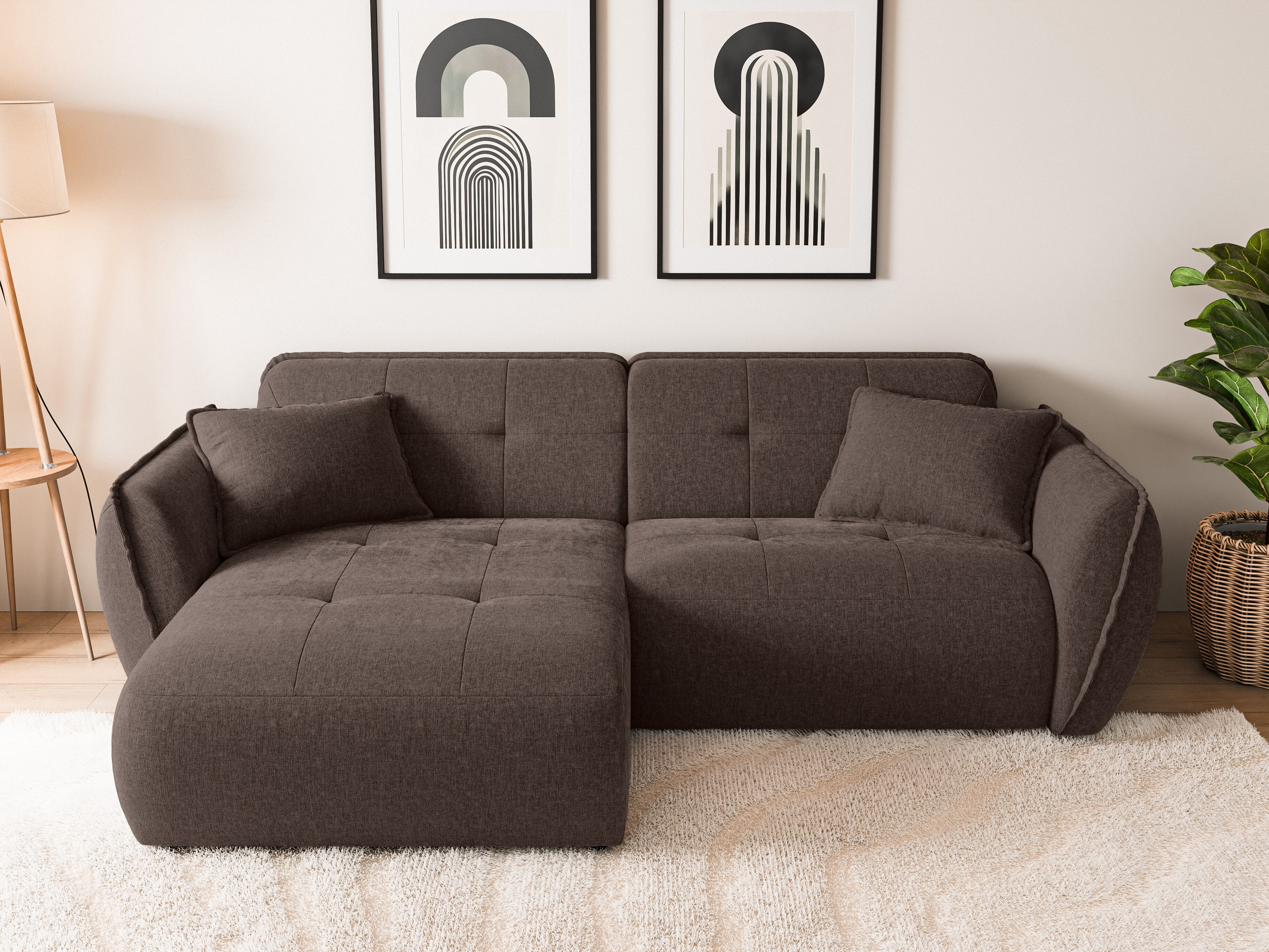 Corner sofa Rocklin 128 (Flow 1)