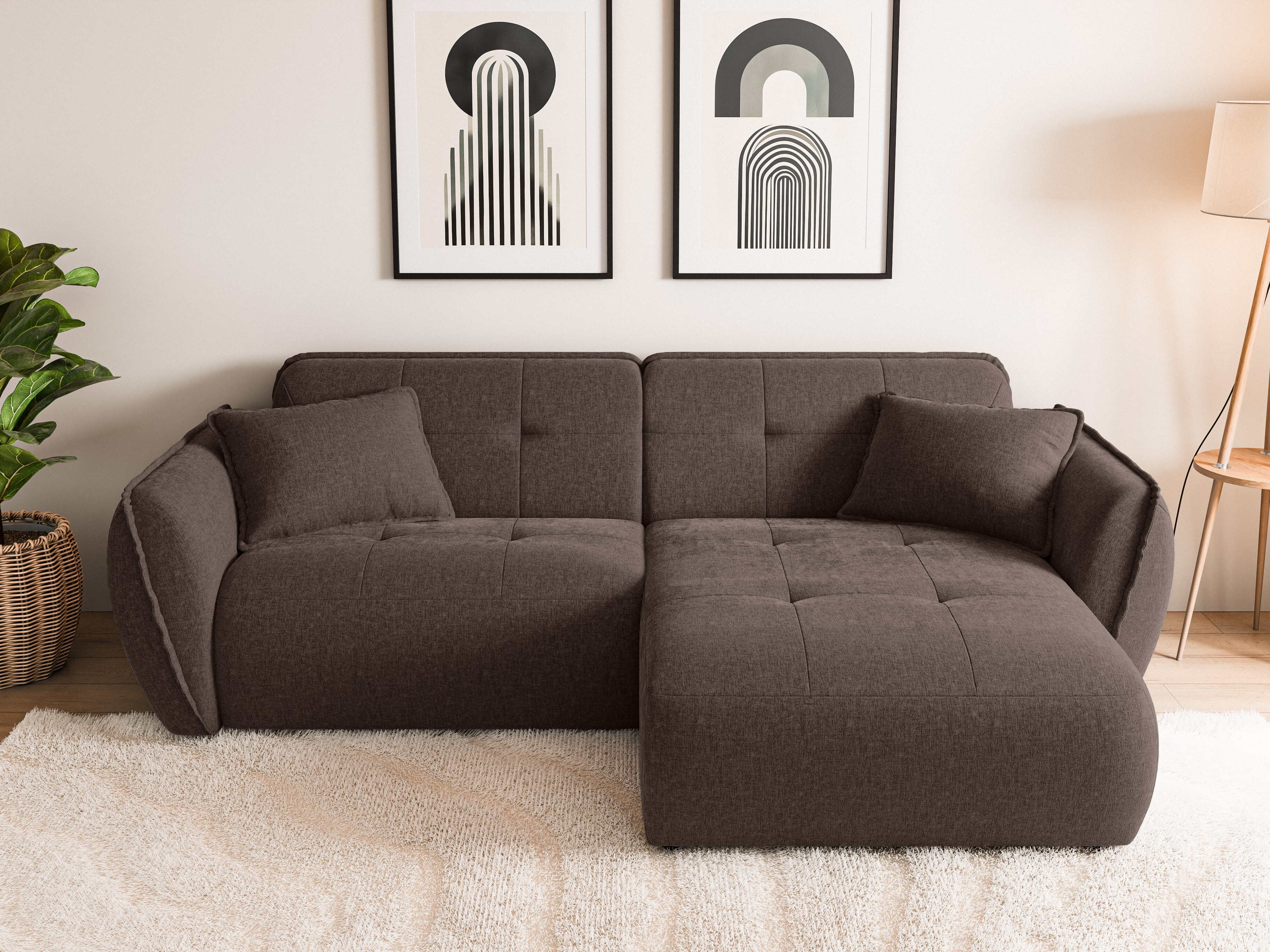 Corner sofa Rocklin 128 (Flow 1)