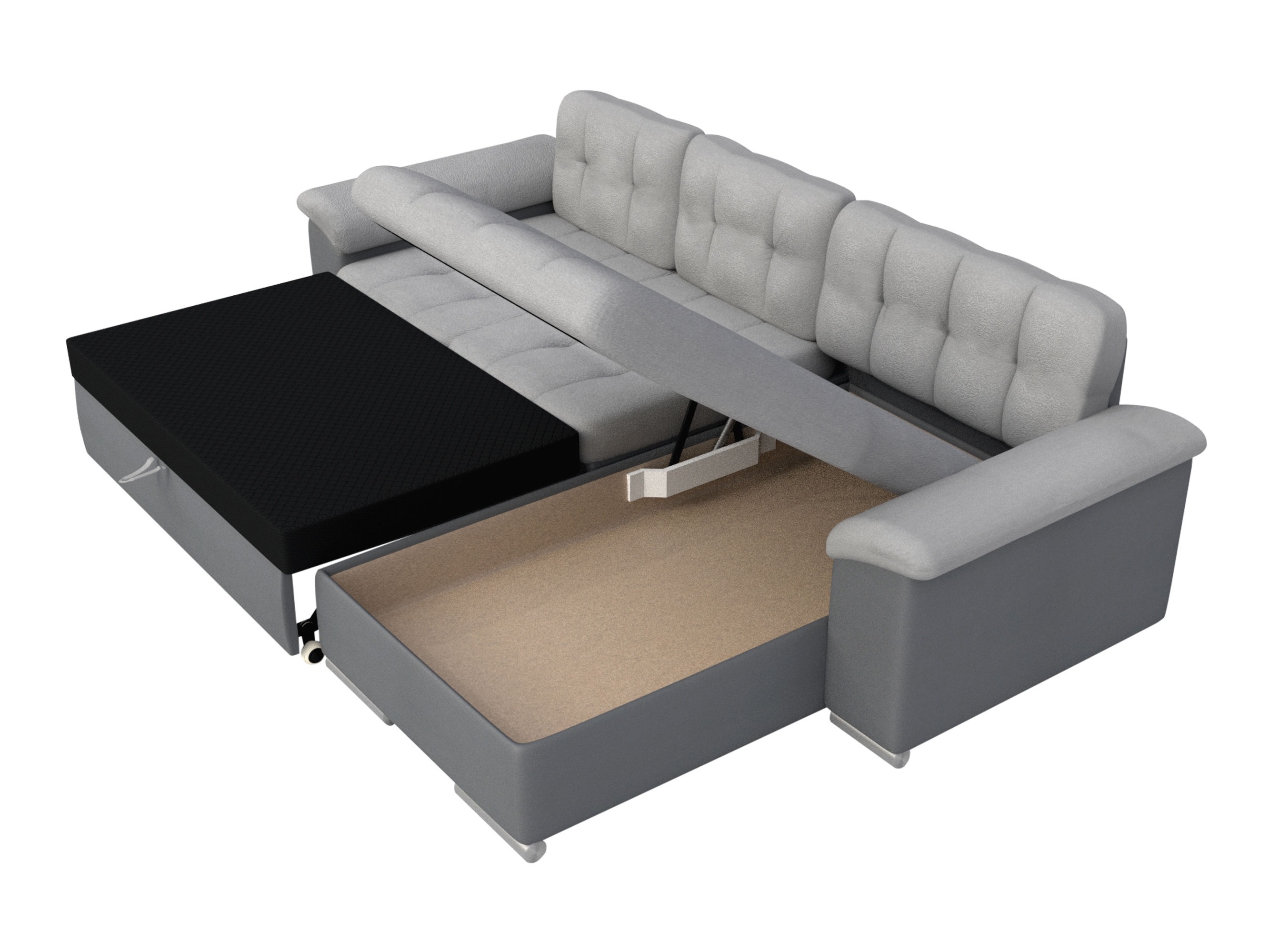 Corner sofa Comfivo Mica II (Corbett 21)