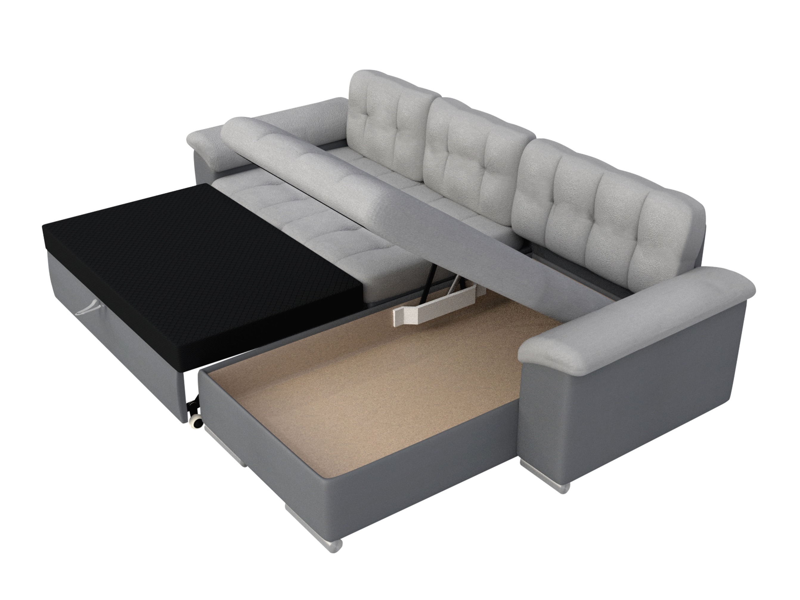 Corner sofa Comfivo Mica II (Corbett 82)