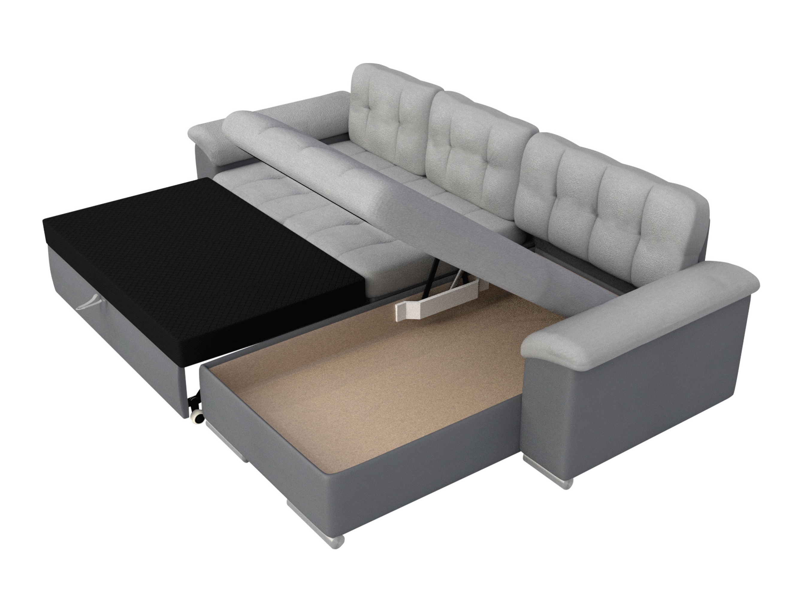 Corner sofa Comfivo Mica II (Piano 17)