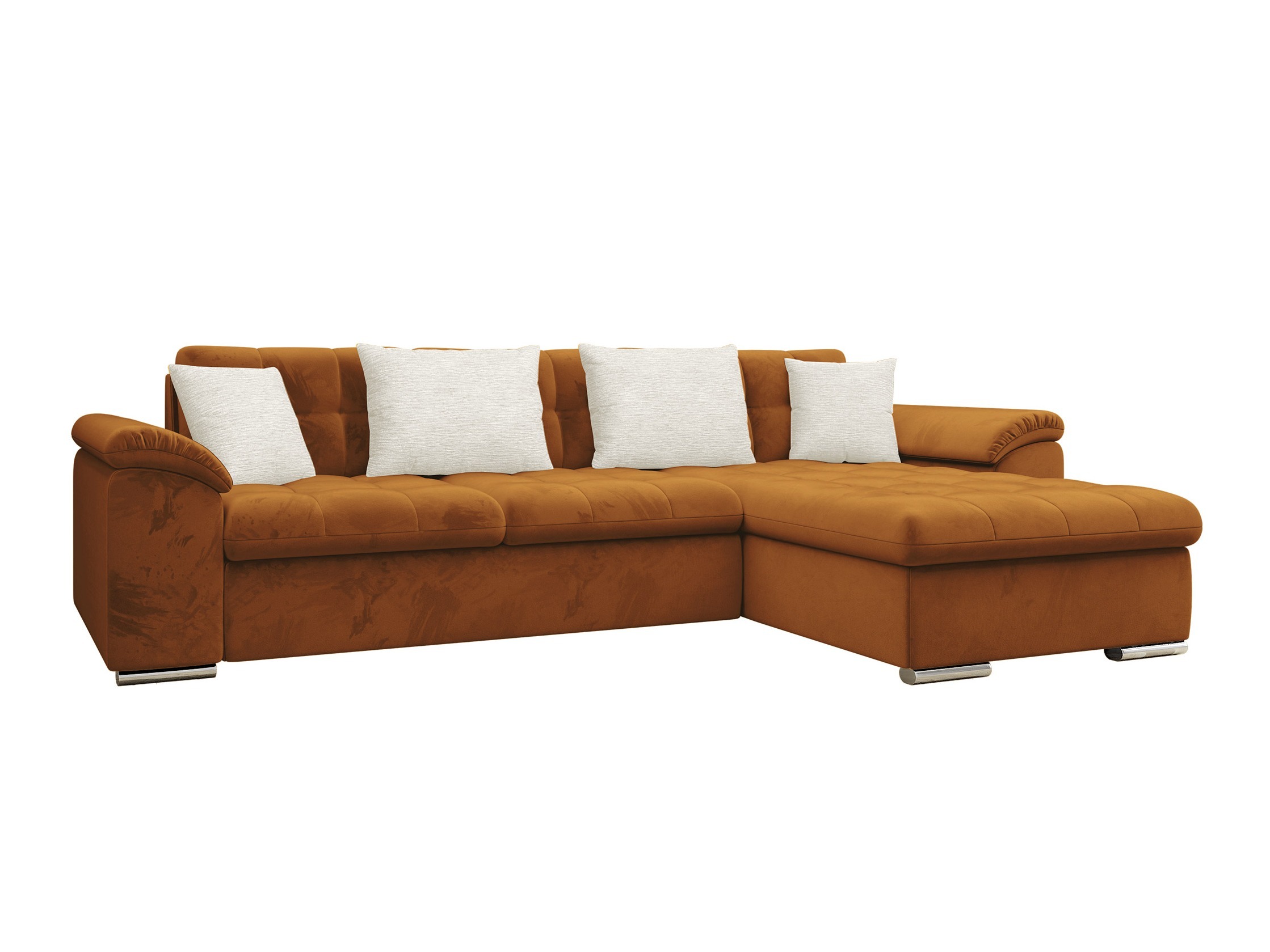 Corner sofa Comfivo Mica II (Piano 21 + Mokka 03)
