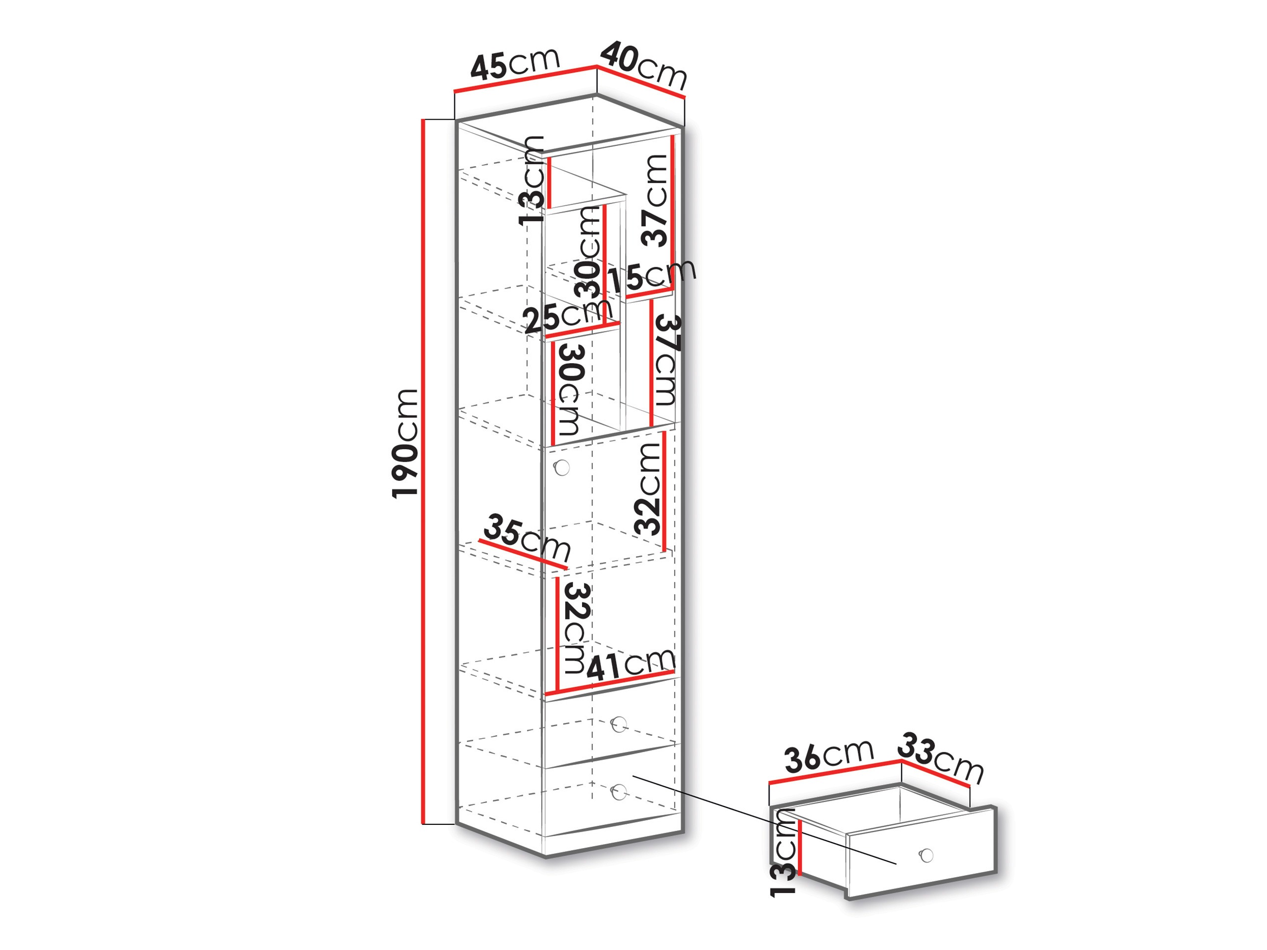 Bookcase Tesmonu 104