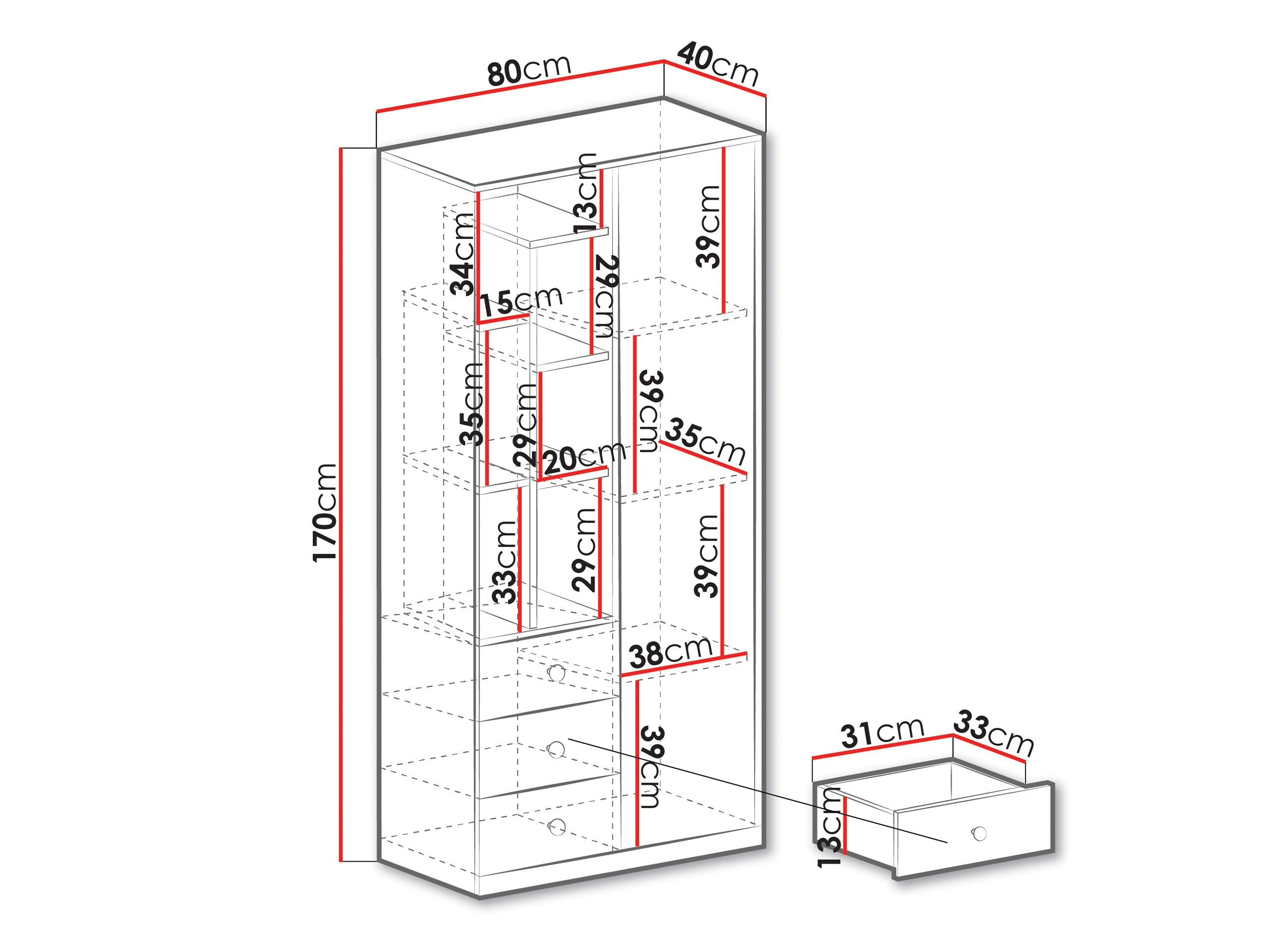 Bookcase Tesmonu 106