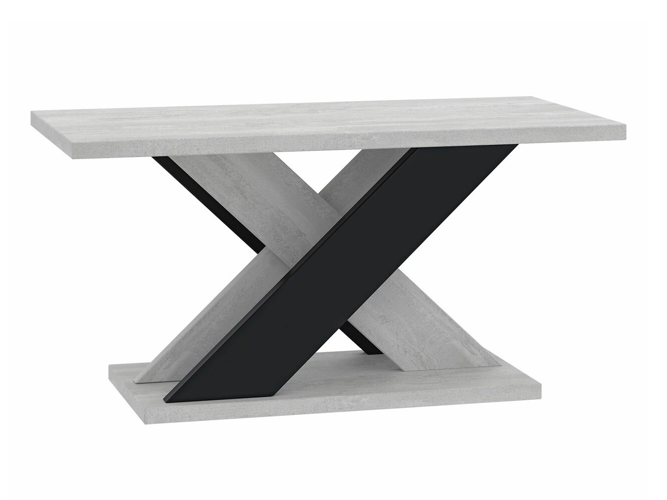 Coffee table Goodyear 116 (Grey + Black)