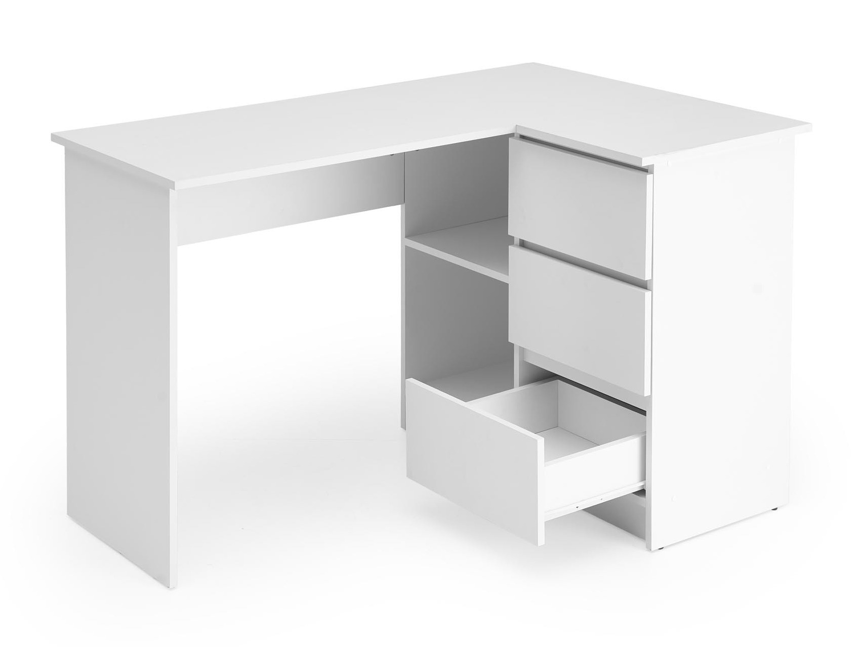 Corner desk Houston 1950 (White)