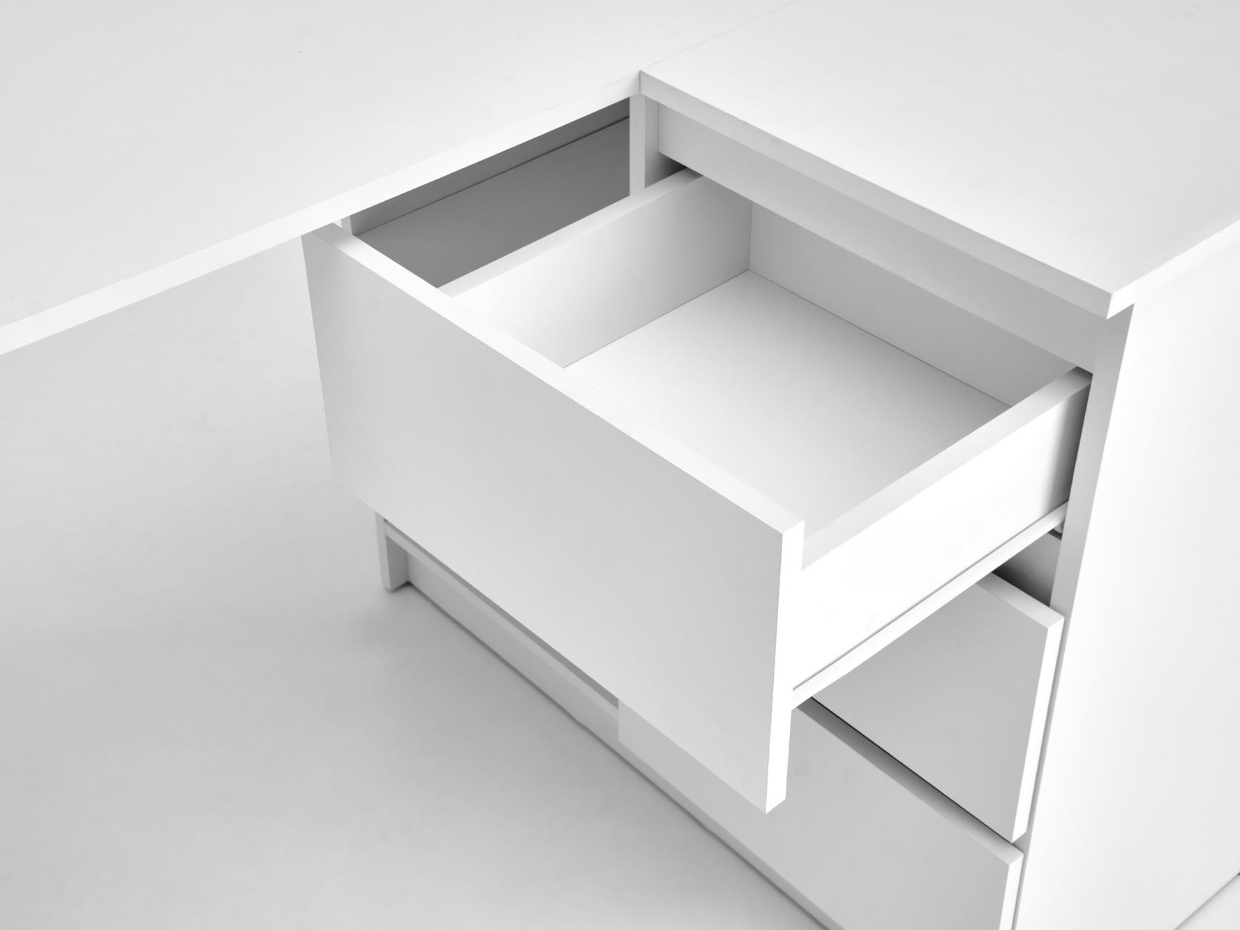 Corner desk Houston 1950 (White)
