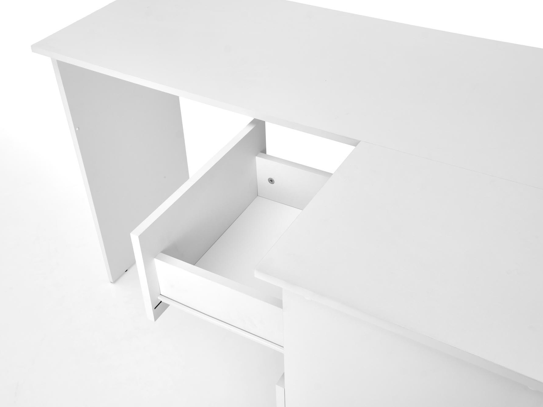 Corner desk Houston 1950 (White)