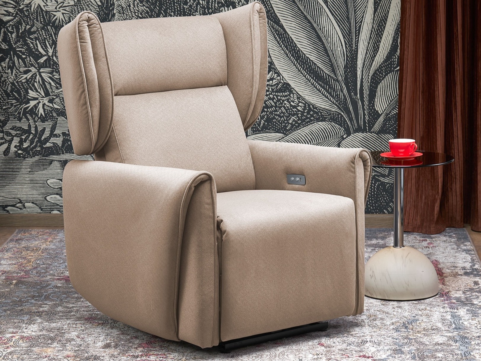 Armchair recliner Houston 1978 (Beige)