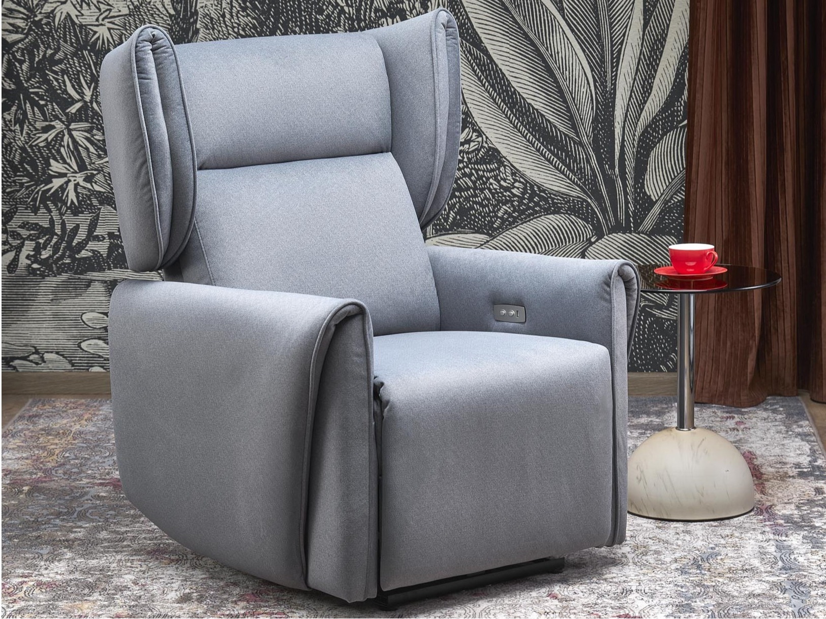 Armchair recliner Houston 1978 (Grey)