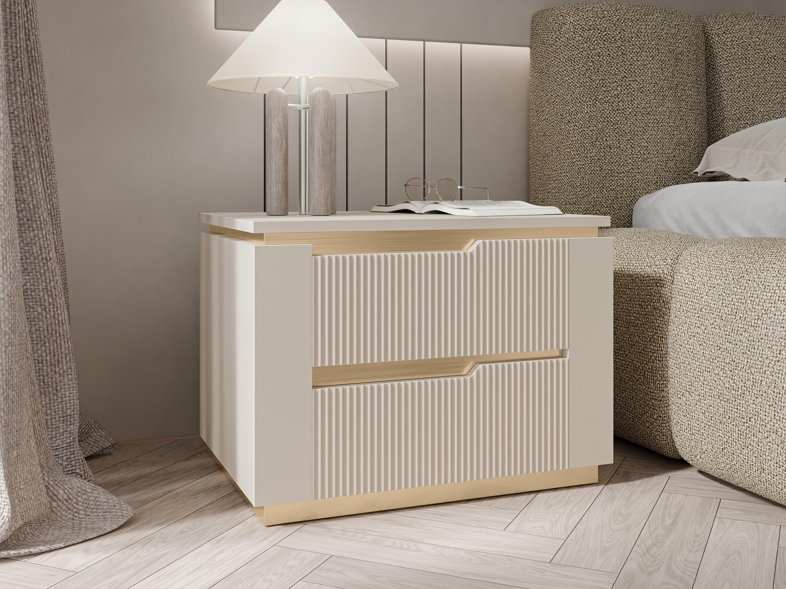 Bedside table Comfivo Elivelo 103