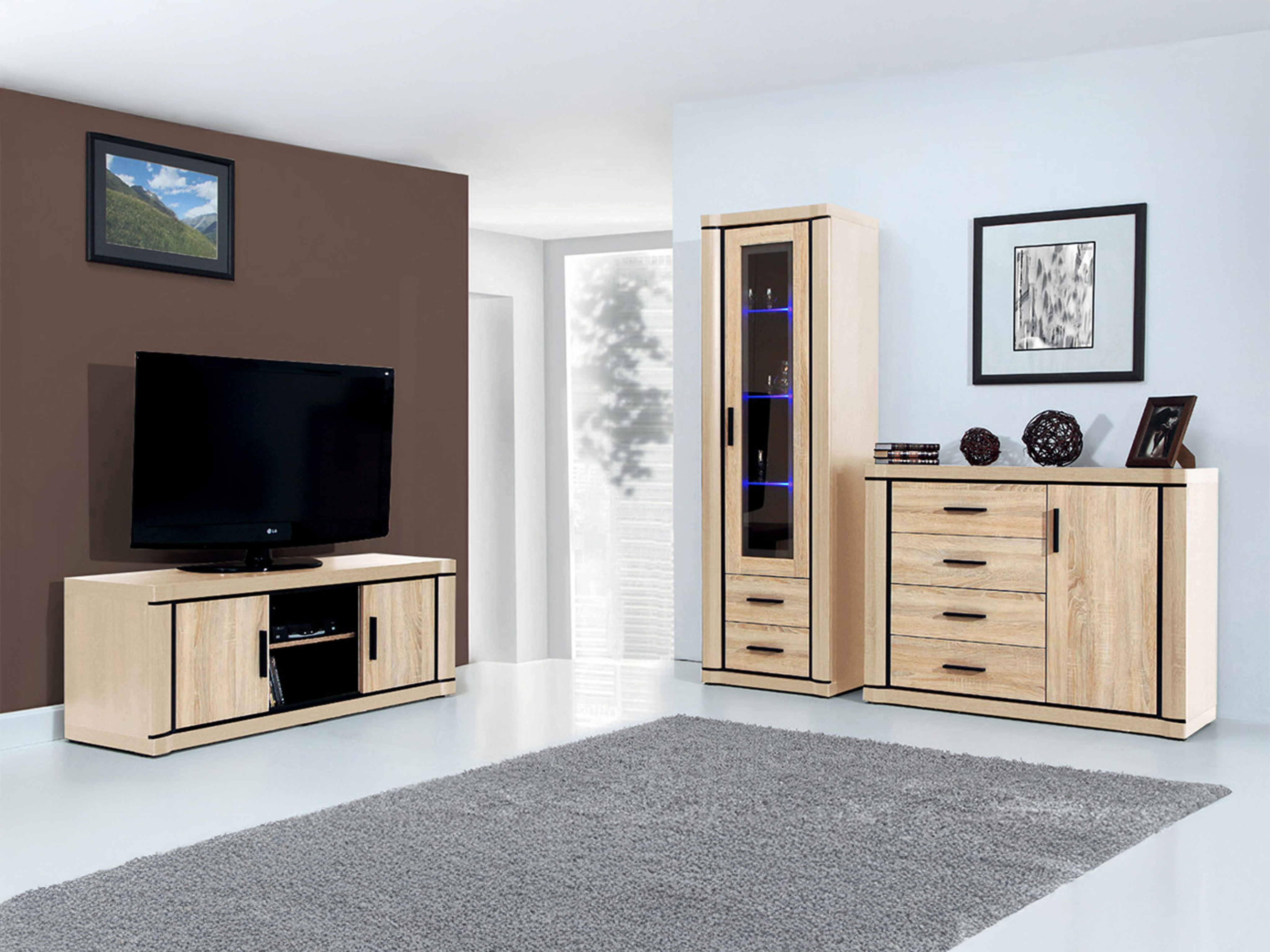 Bookcase Lorelie 115 (Sonoma oak)