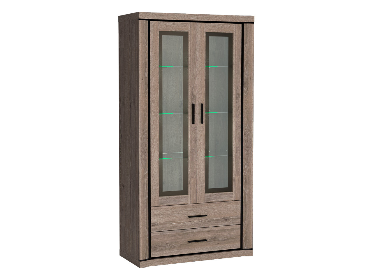 Bookcase Lorelie 116 (Trufel oak)