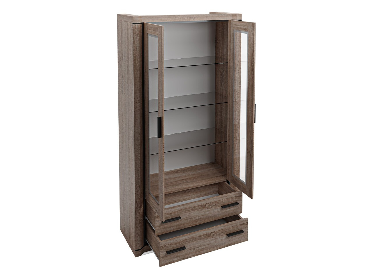 Bookcase Lorelie 116 (Trufel oak)