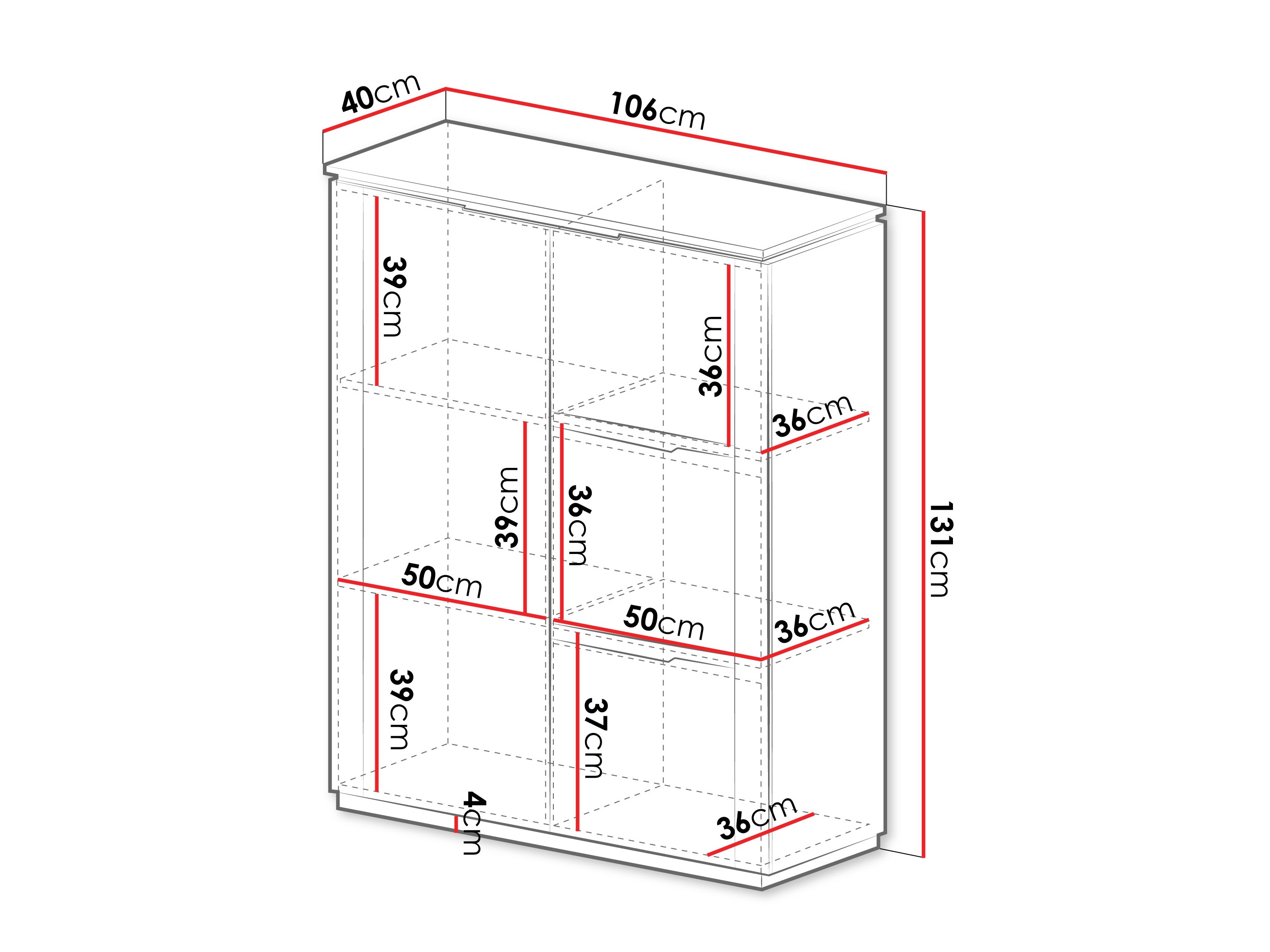 Chest of drawers Comfivo Elivelo 101