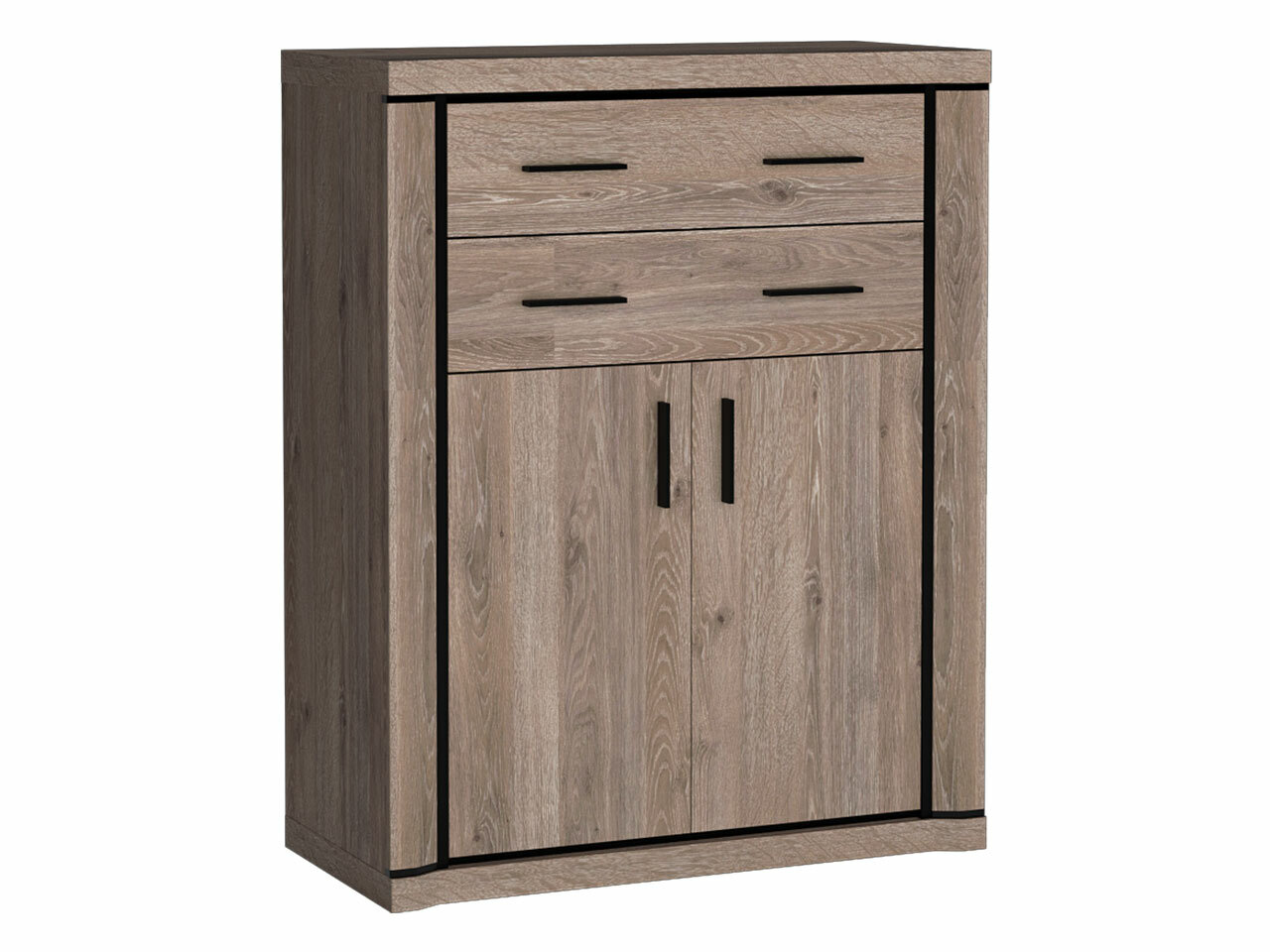 Chest of drawers Lorelie 105 (Trufel oak)