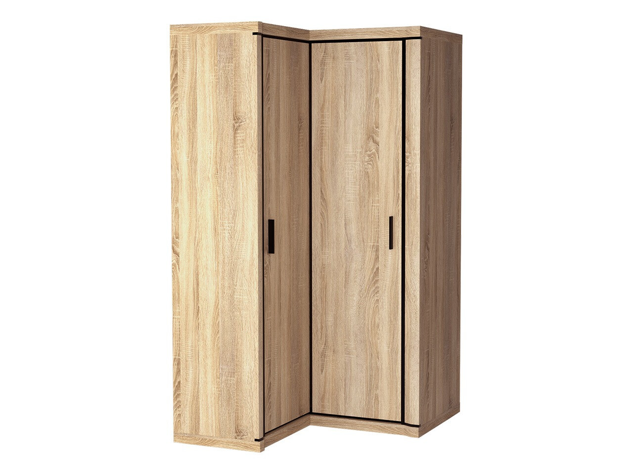 Corner wardrobe Lorelie 119 (Sonoma oak)