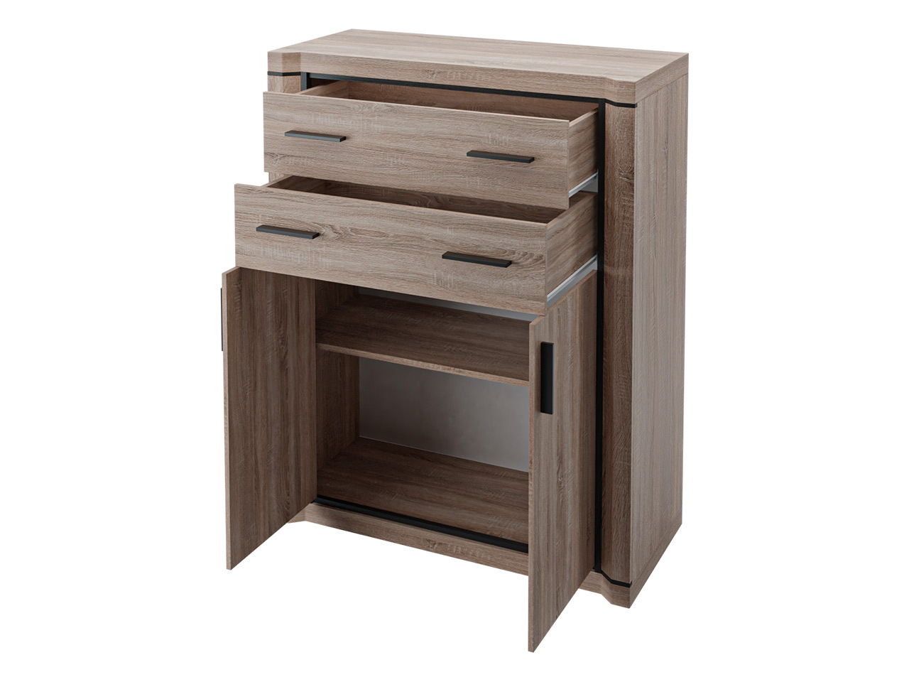 Living room set Lorelie 124 (Trufel oak)