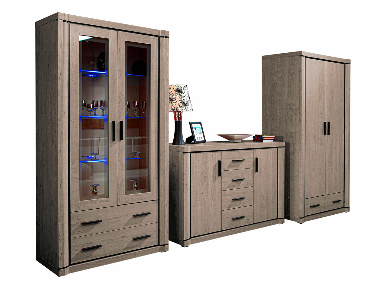 Living room set Lorelie 125 (Trufel oak)