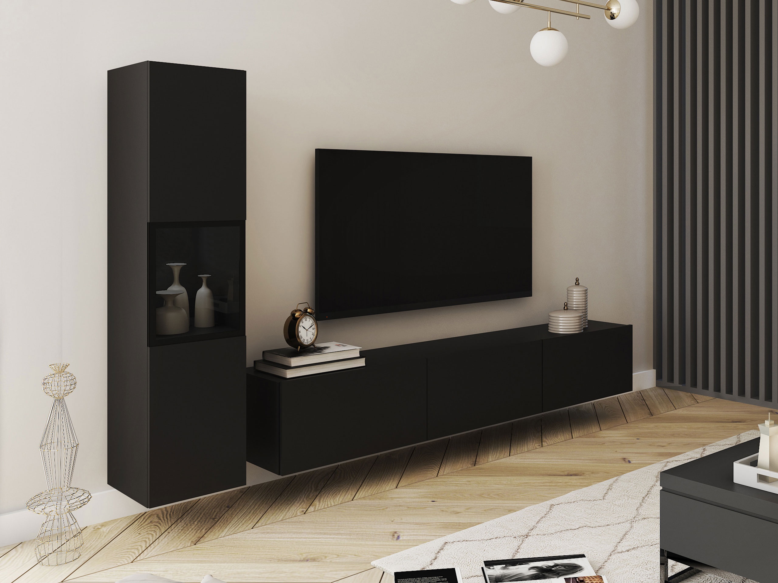 Living room set Sarasota 192 (Graphite)