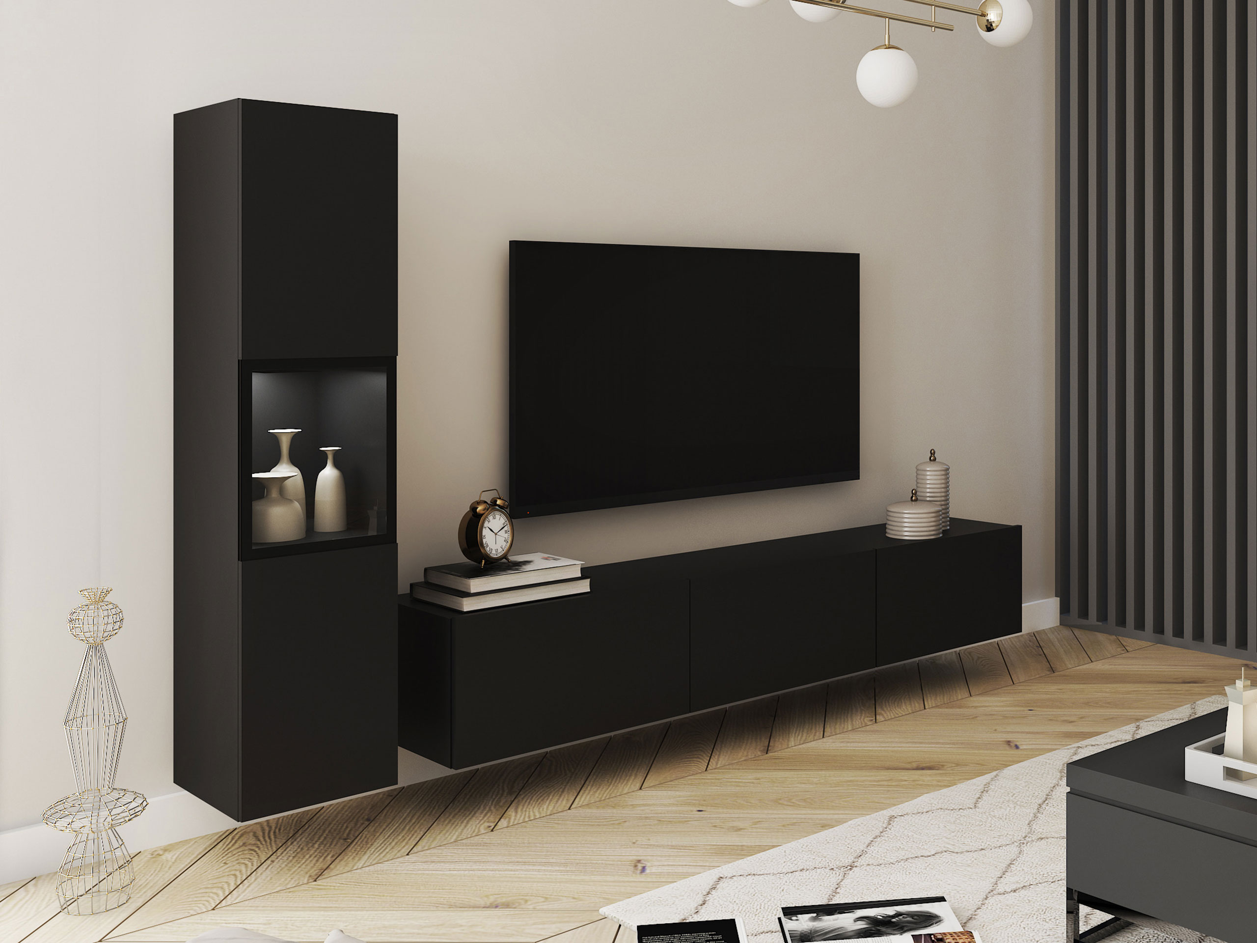 Living room set Sarasota 192 (Graphite)