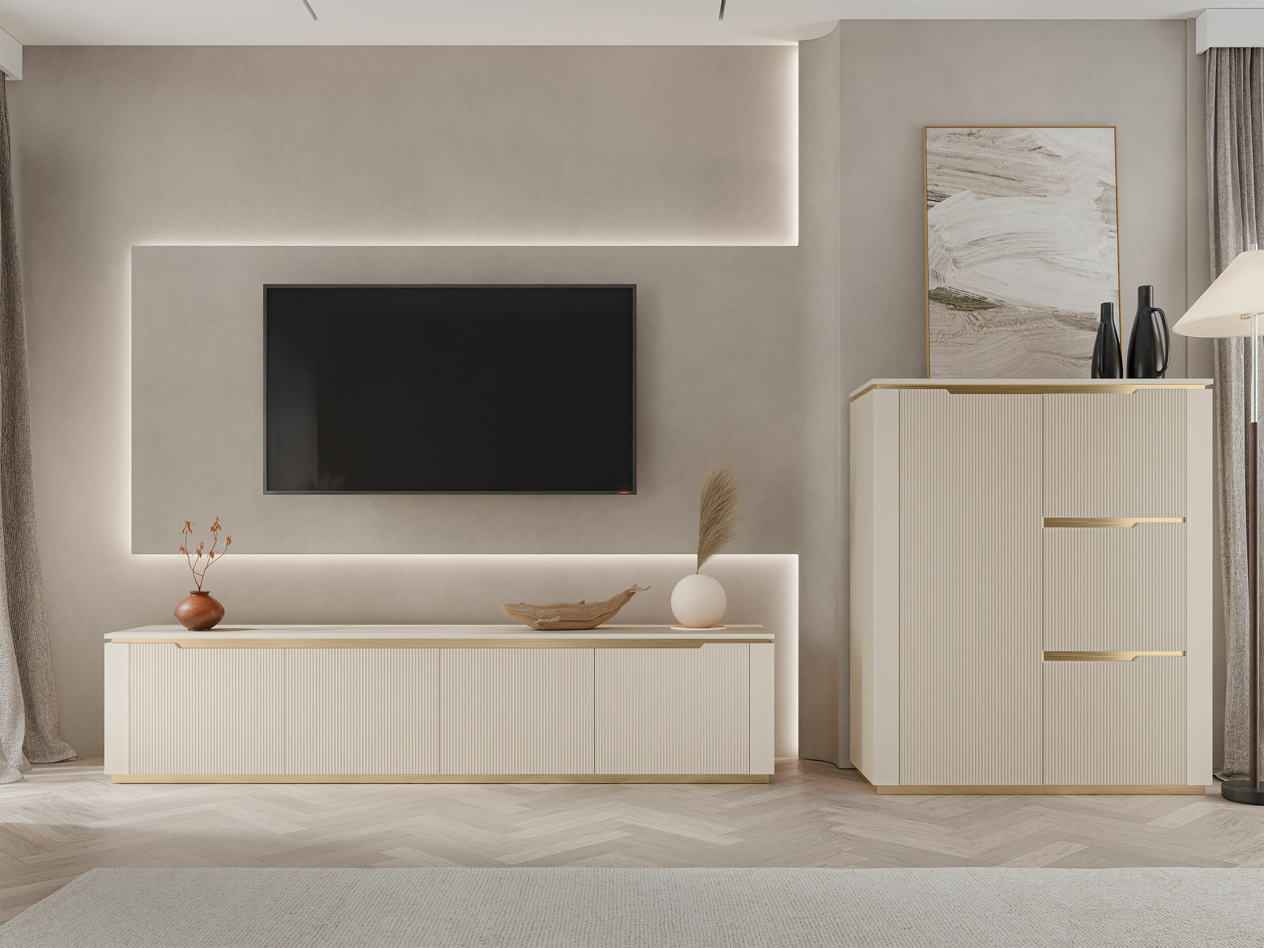 TV stand Comfivo Elivelo 102