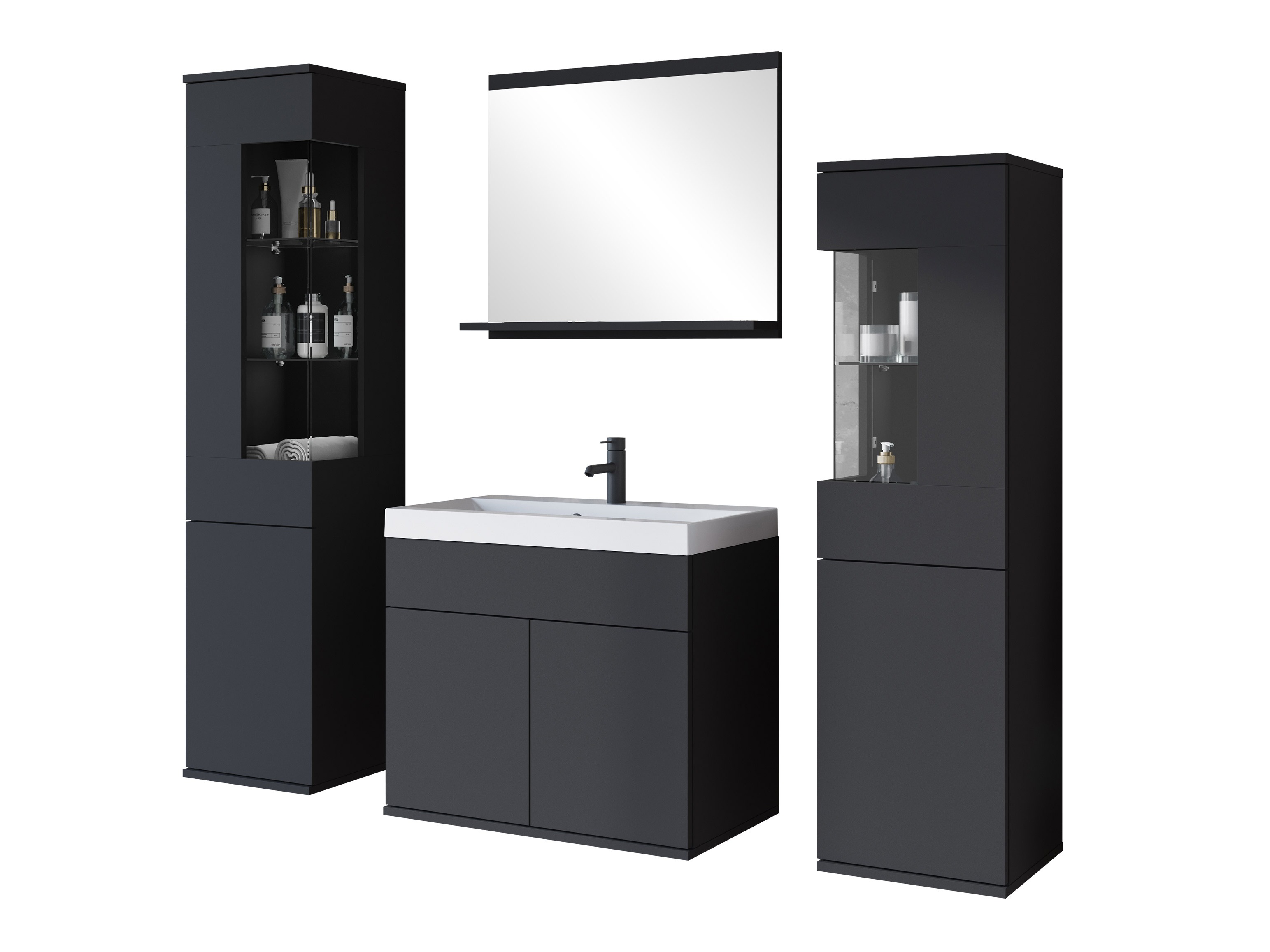 Bathroom set Sarasota 194 (Graphite)